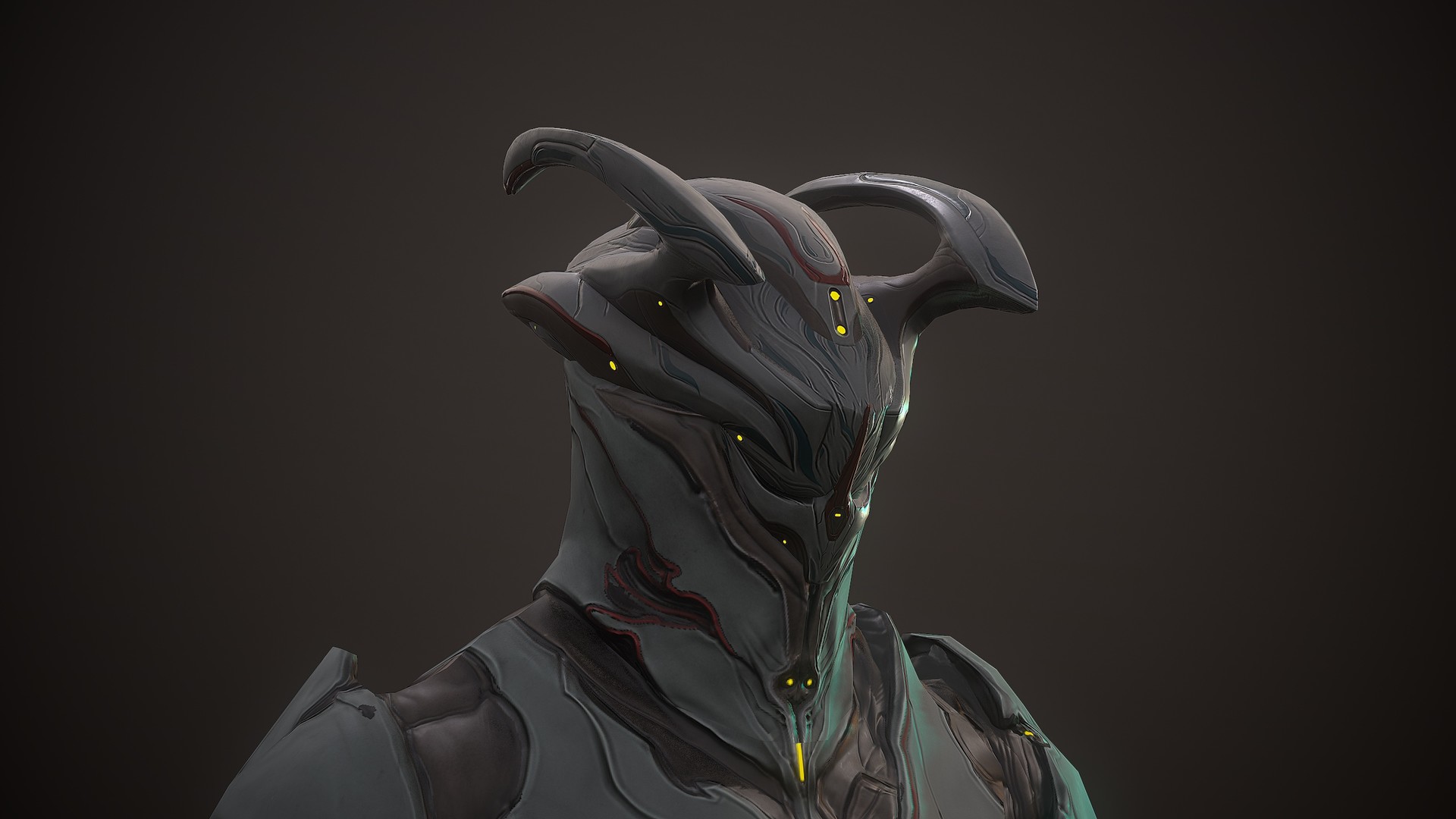 Artstation Warframe Tennogen Loki Helmet Valentin