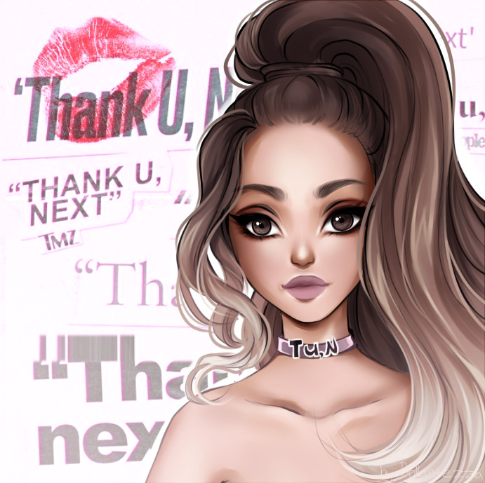 Artstation Ariana Grande Thank U Next Brillantezza æã®å