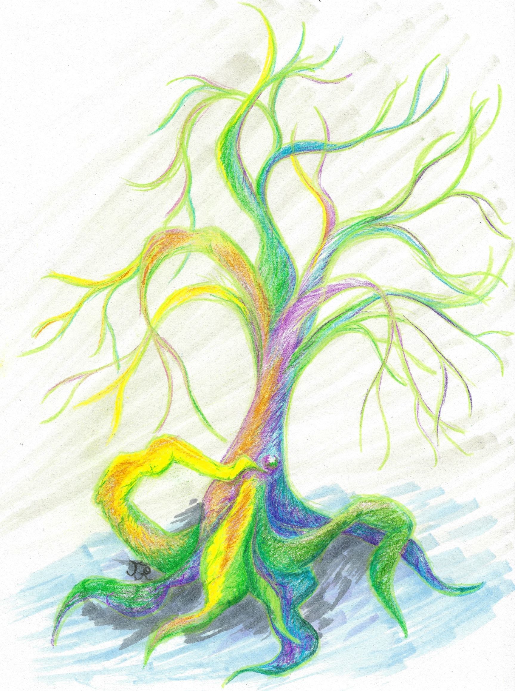 Artstation Colored Pencil Marker And Ink Drawings Mariah Lindburg