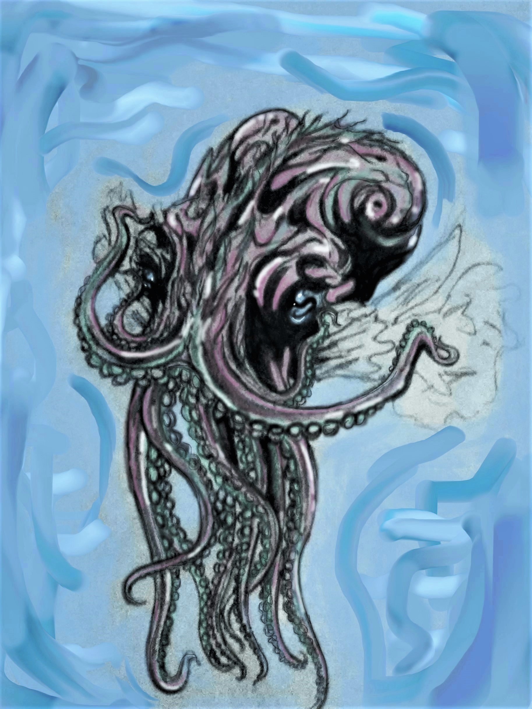 ArtStation - Concept Colored Octopus