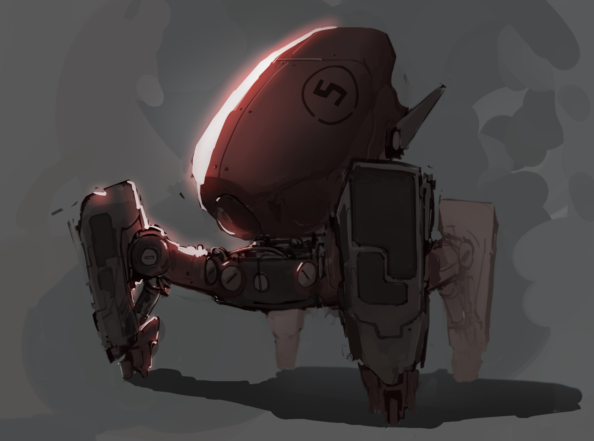 ArtStation - Egg mech