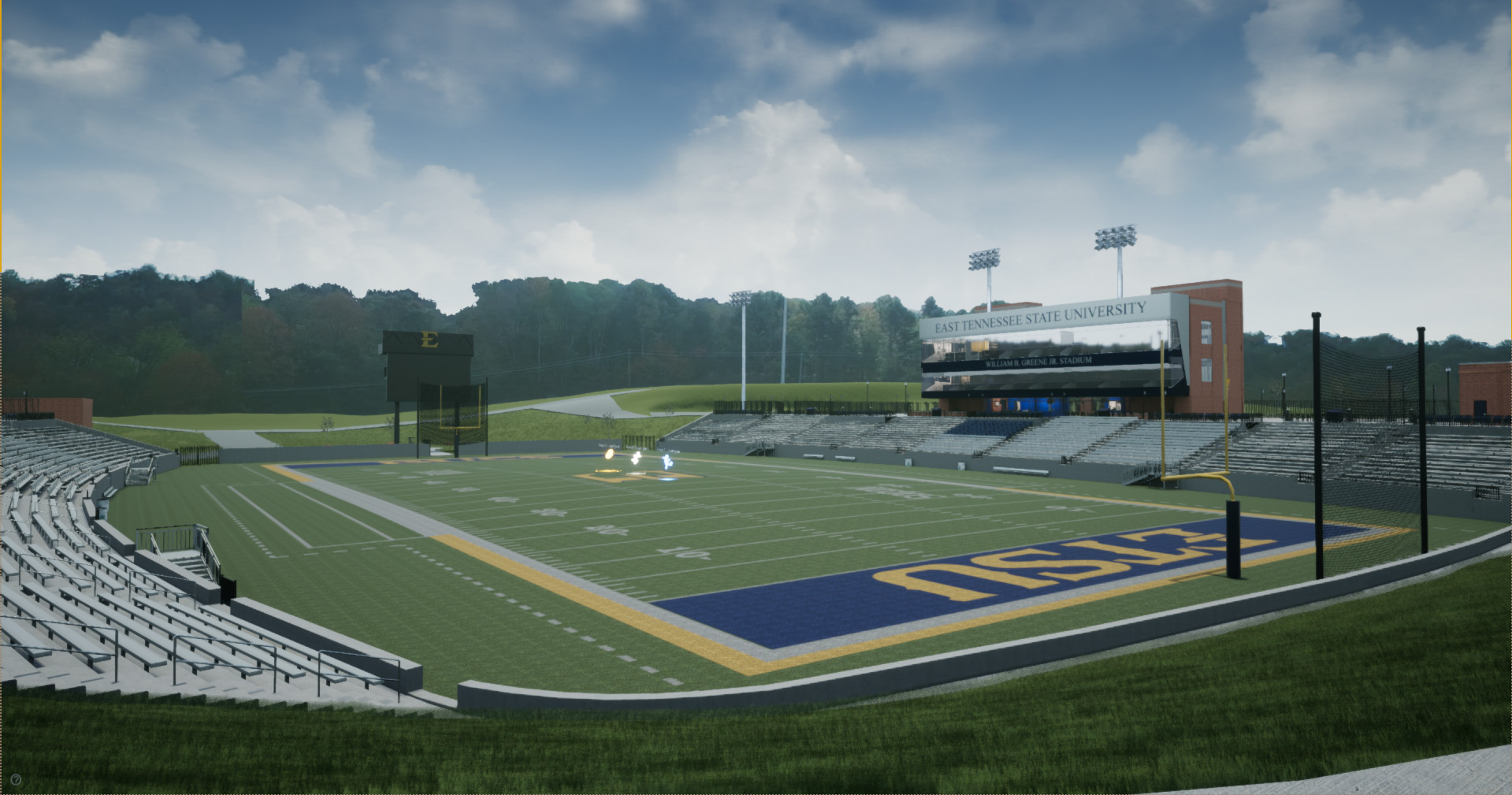 Artstation Etsu Football Stadium Vr Ryan Price