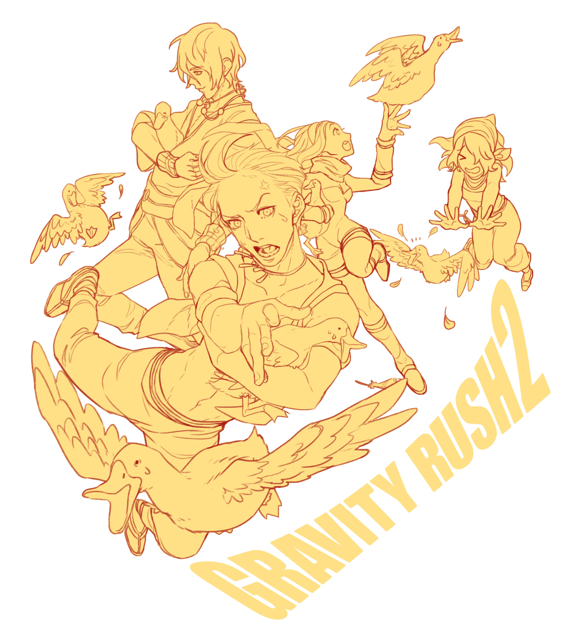 Artstation Gravity Rush Fan Art Mo Jones
