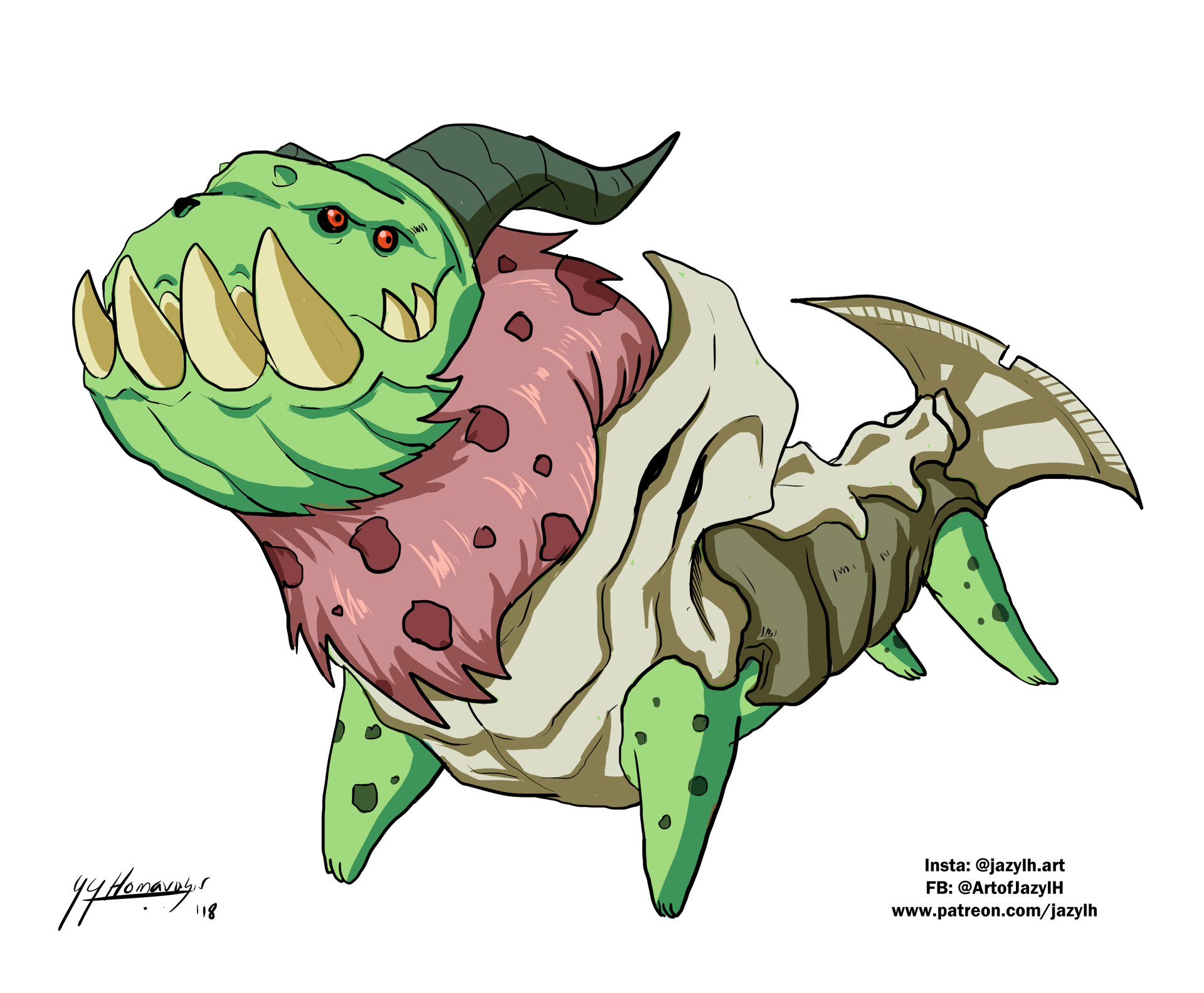 Jazyl Homavazir Alien Mutt Concept Art