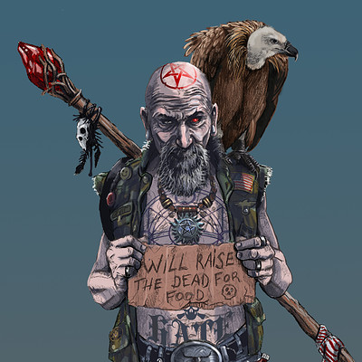 Jack t rex hoyle out of work necromancer flat
