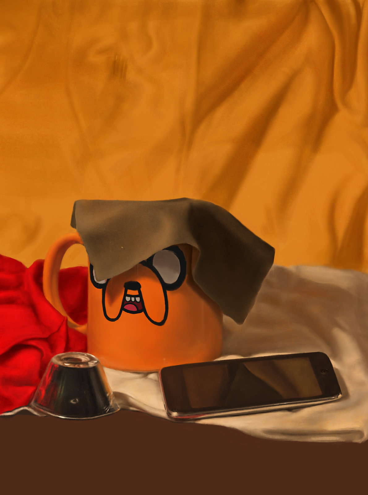 Digital, from life. Focused on rendering and material definition