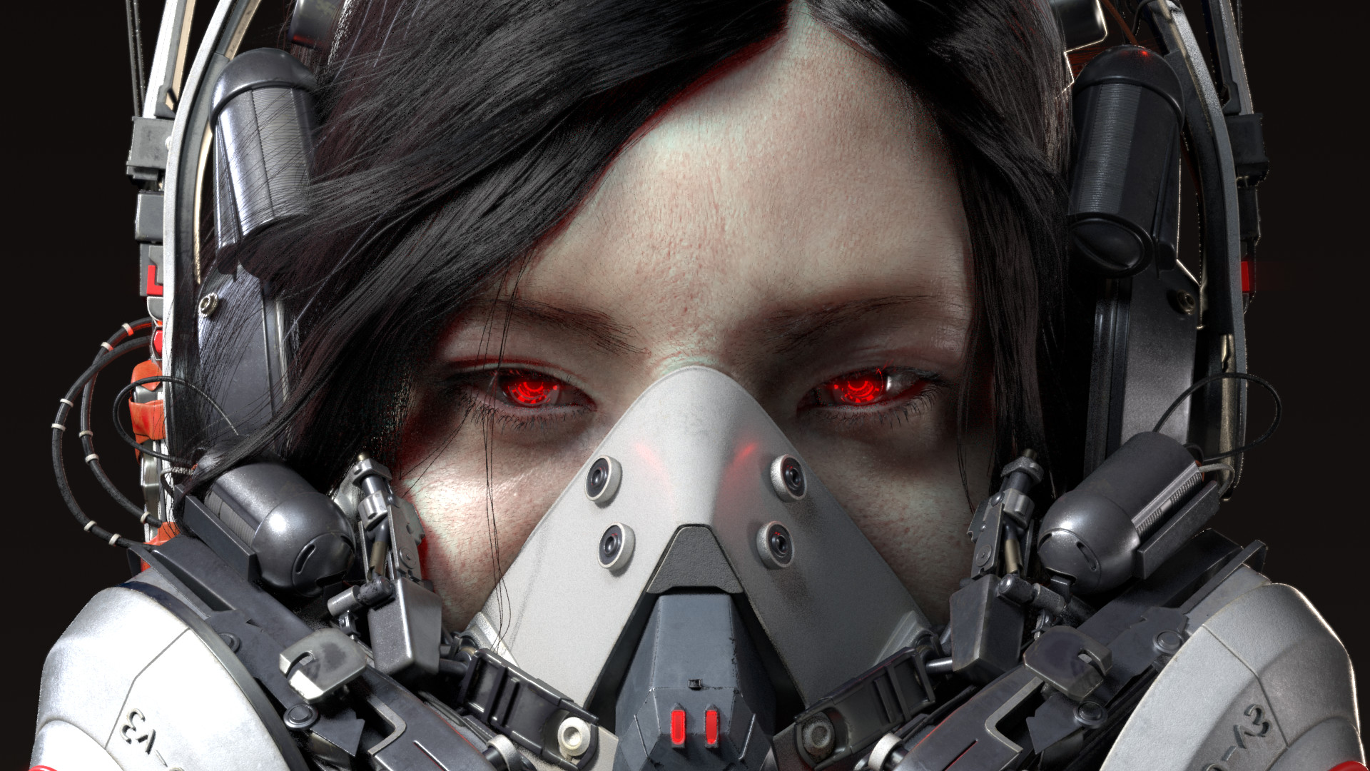 Val Erbuke - Girl in a Helmet