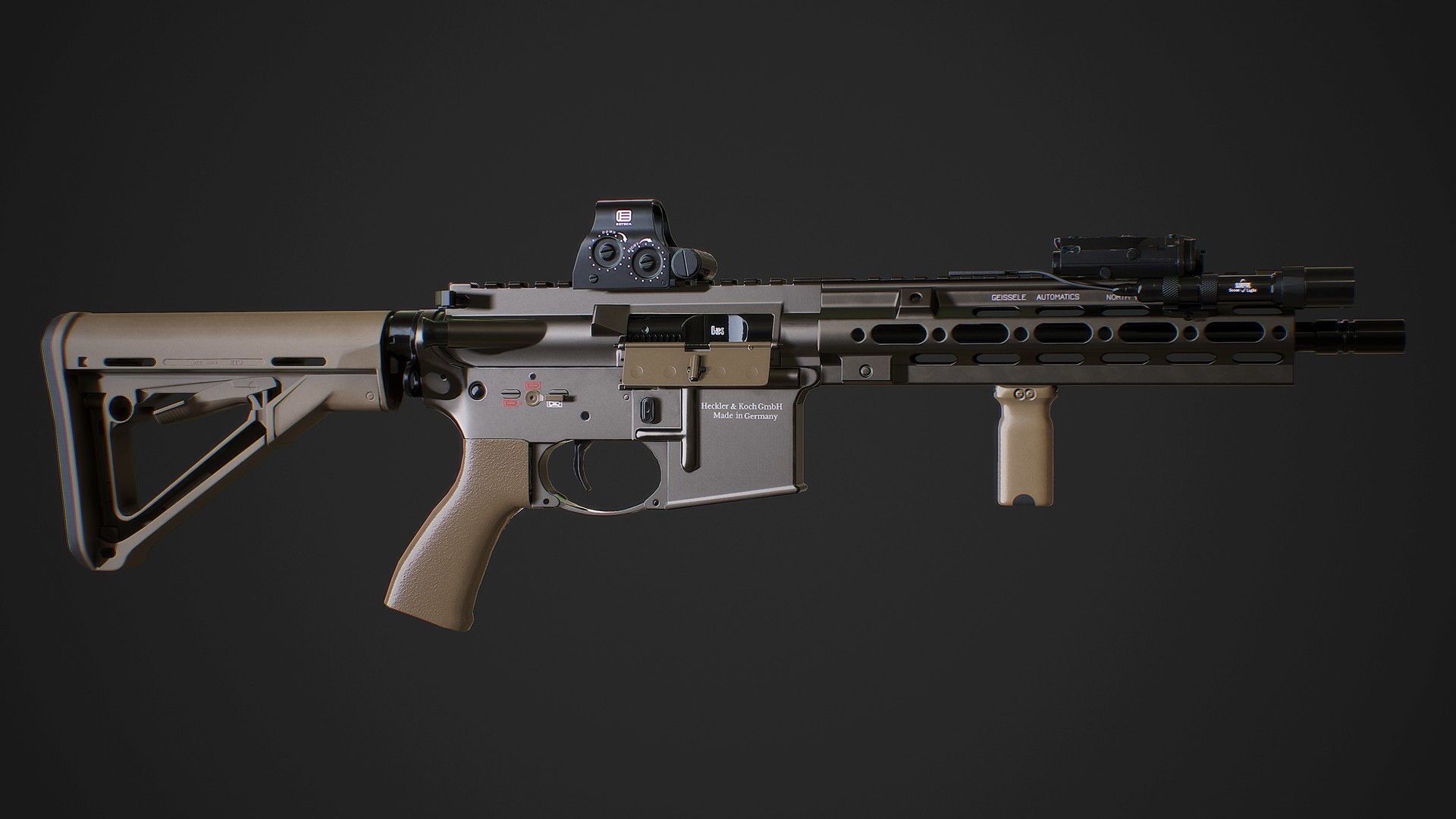 Jang Jaeyeong - HK416A5 Delta custom