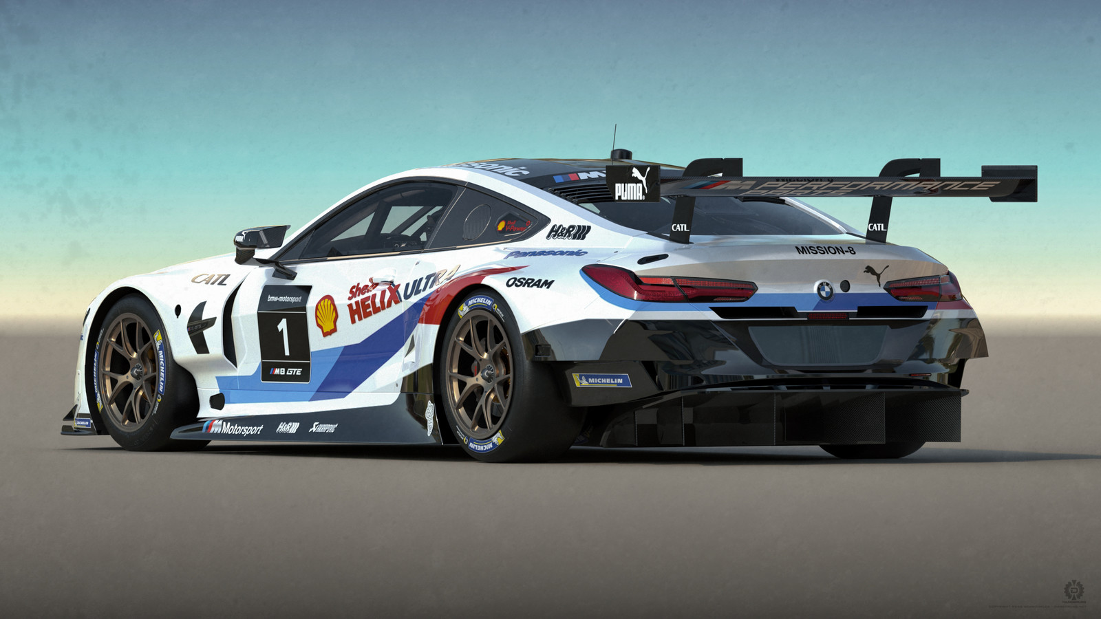 BMW M Motorsport m8 GTE