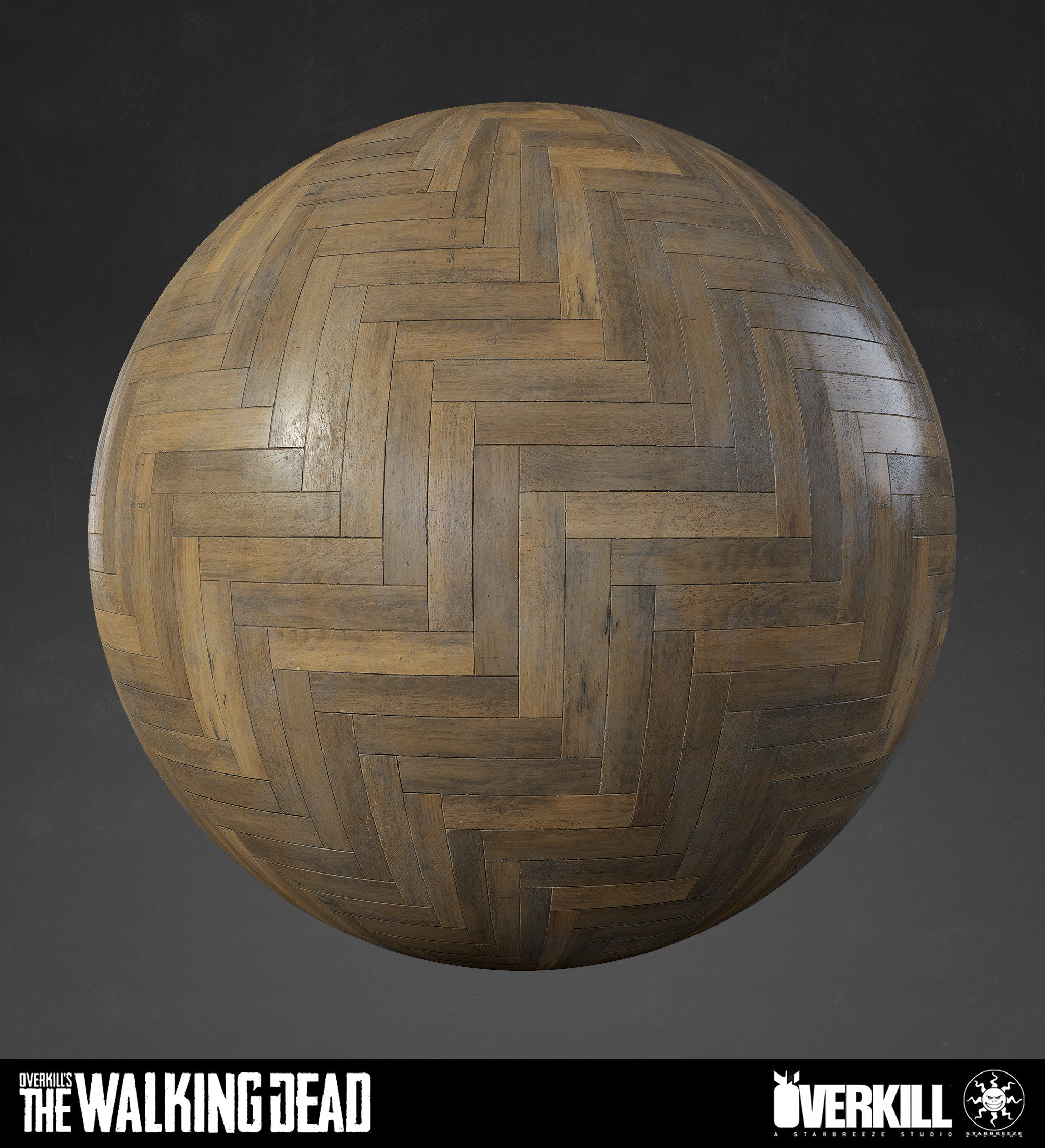 Parquet floor done procedurally in Substance Designer