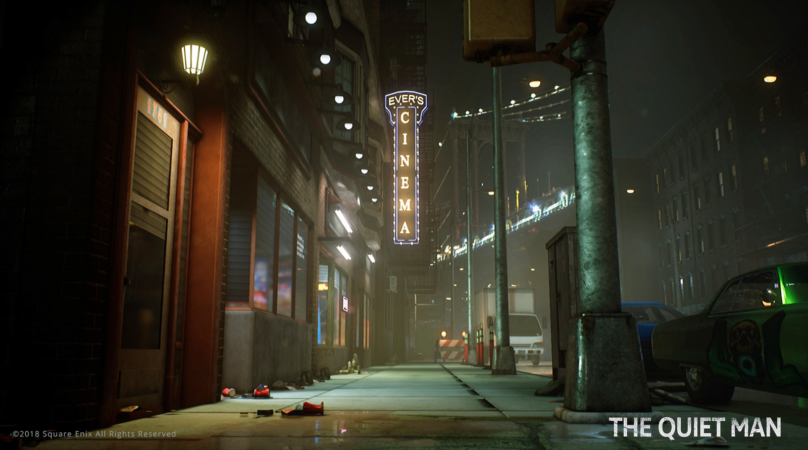 Responsible for modular street light kit, building kit on the left, set dressing, and map optimizations.