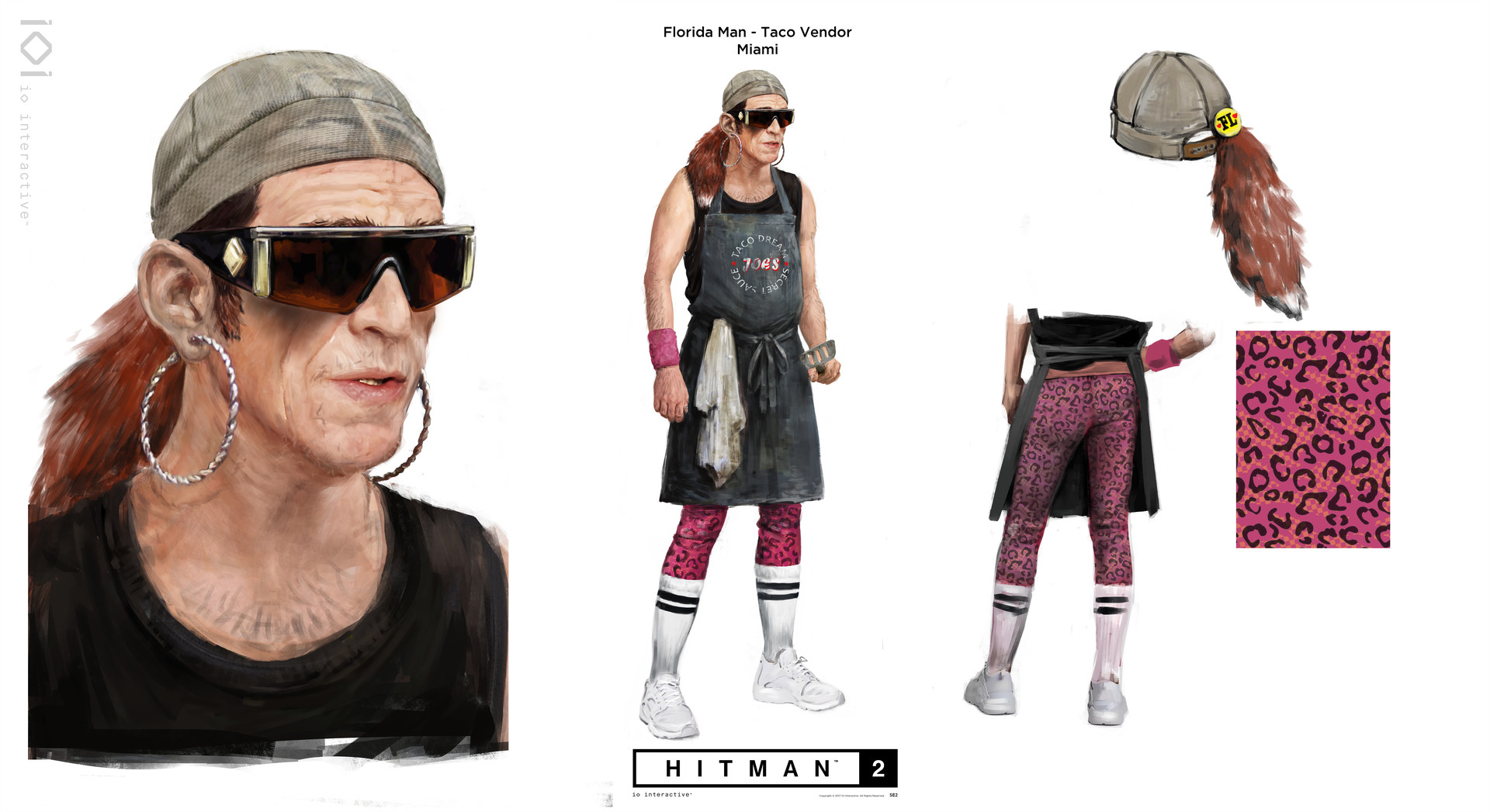 Artstation Florida Man Hitman 2 Character Concept Anders Poulsen