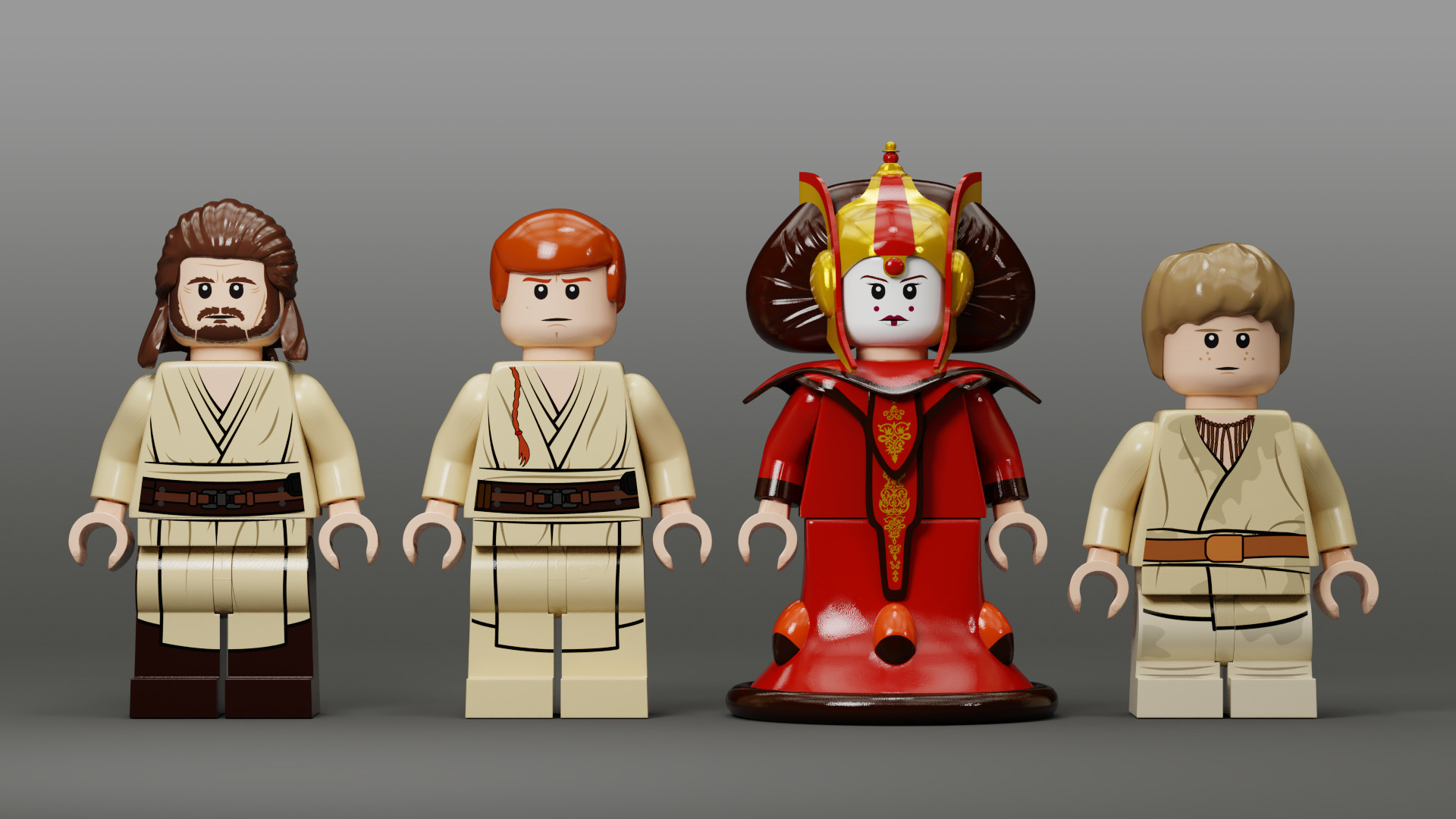 burnt anakin action figure