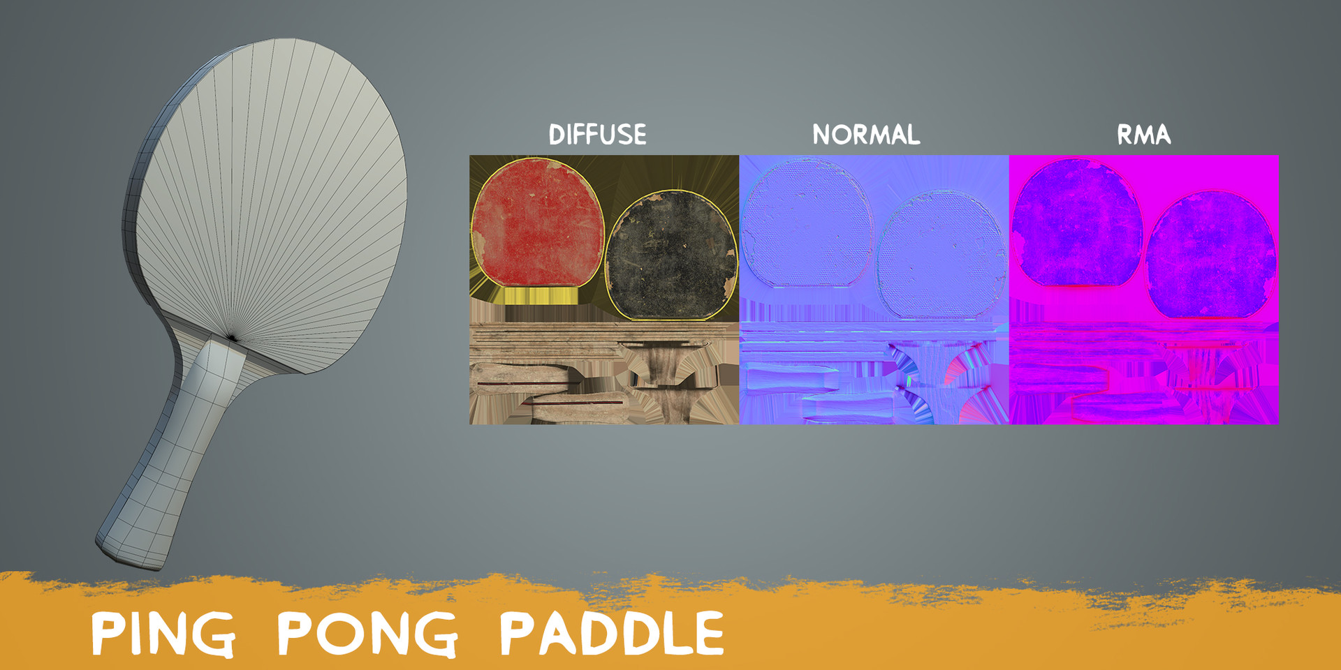 large ping pong paddle