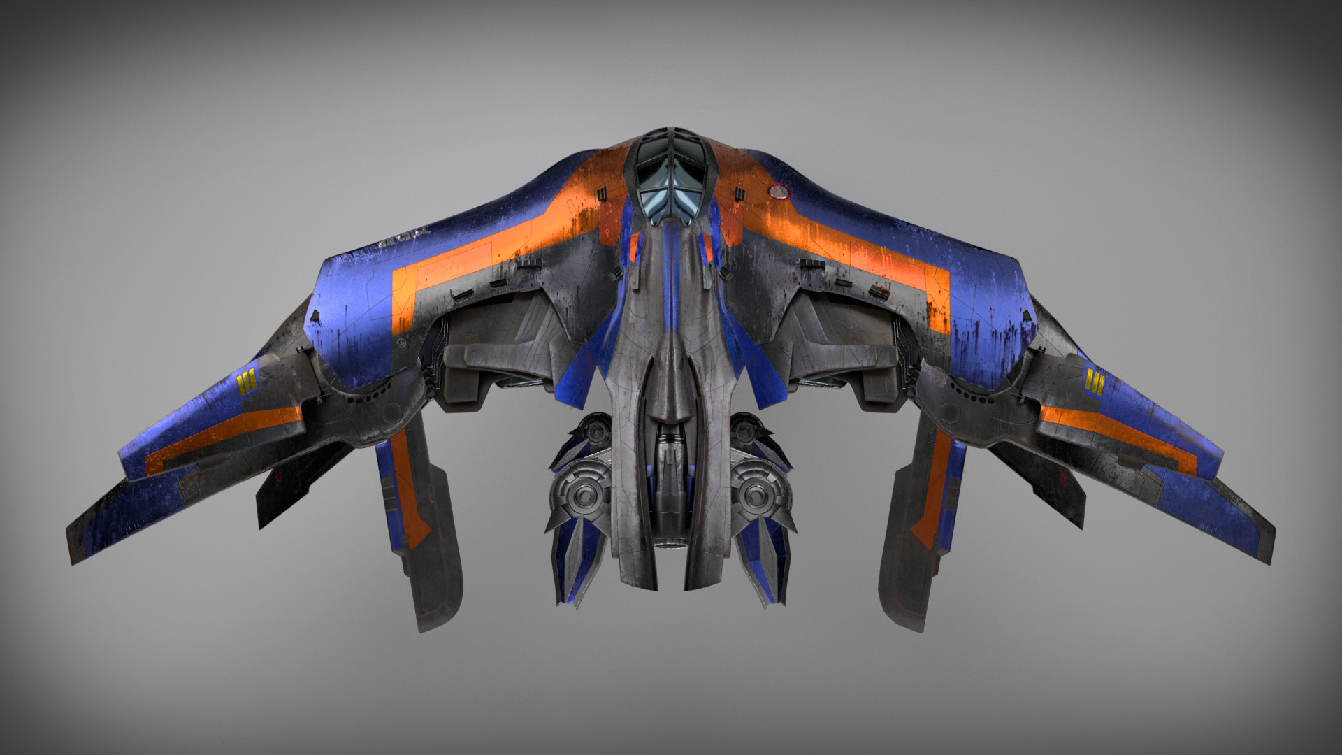 Artstation Recreation Of The Milano Spaceship From Guardians Of