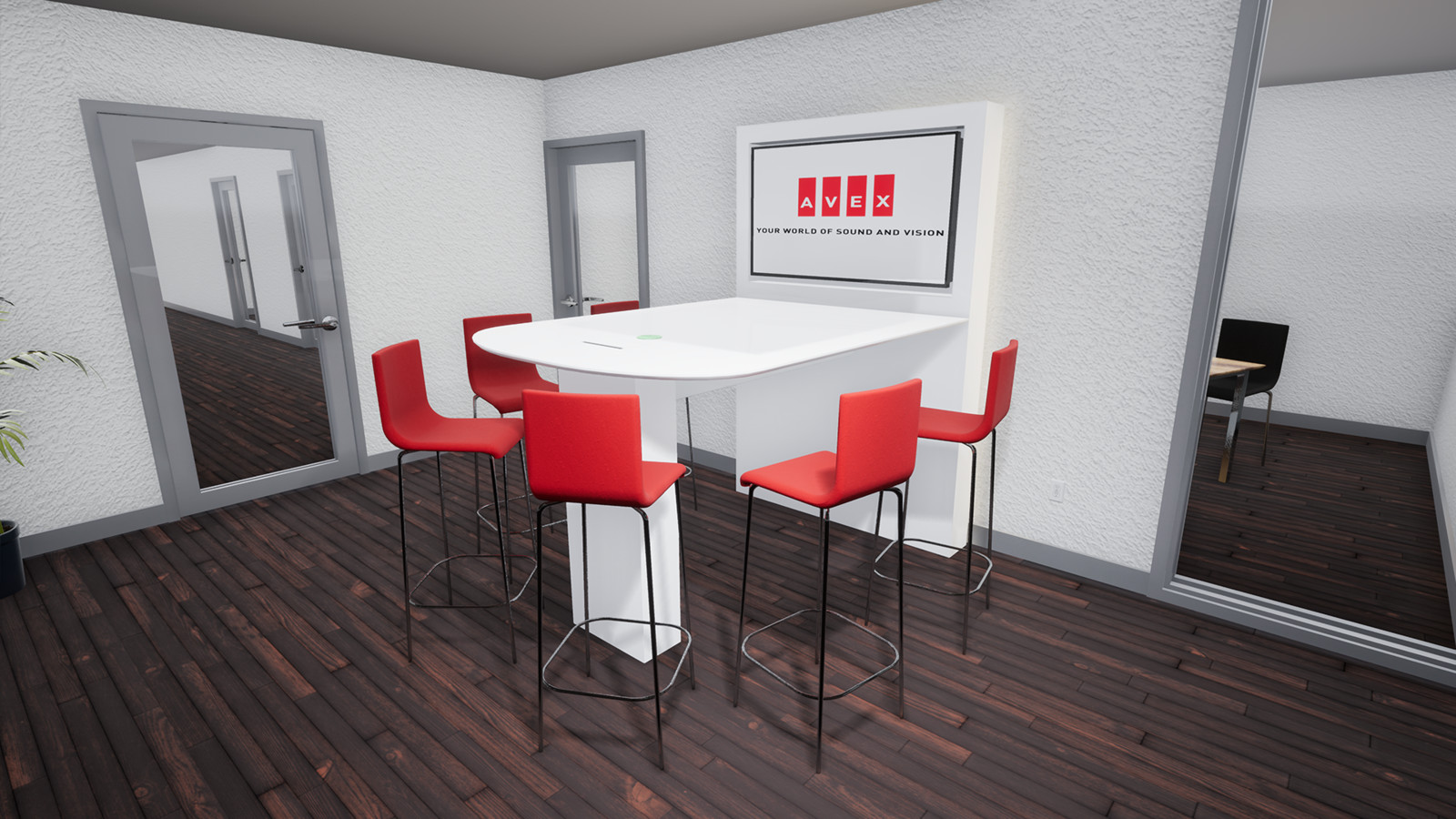 Models were made in Blender 2.78 and final visuals and walktrough was made in Unreal Engine 4.18
