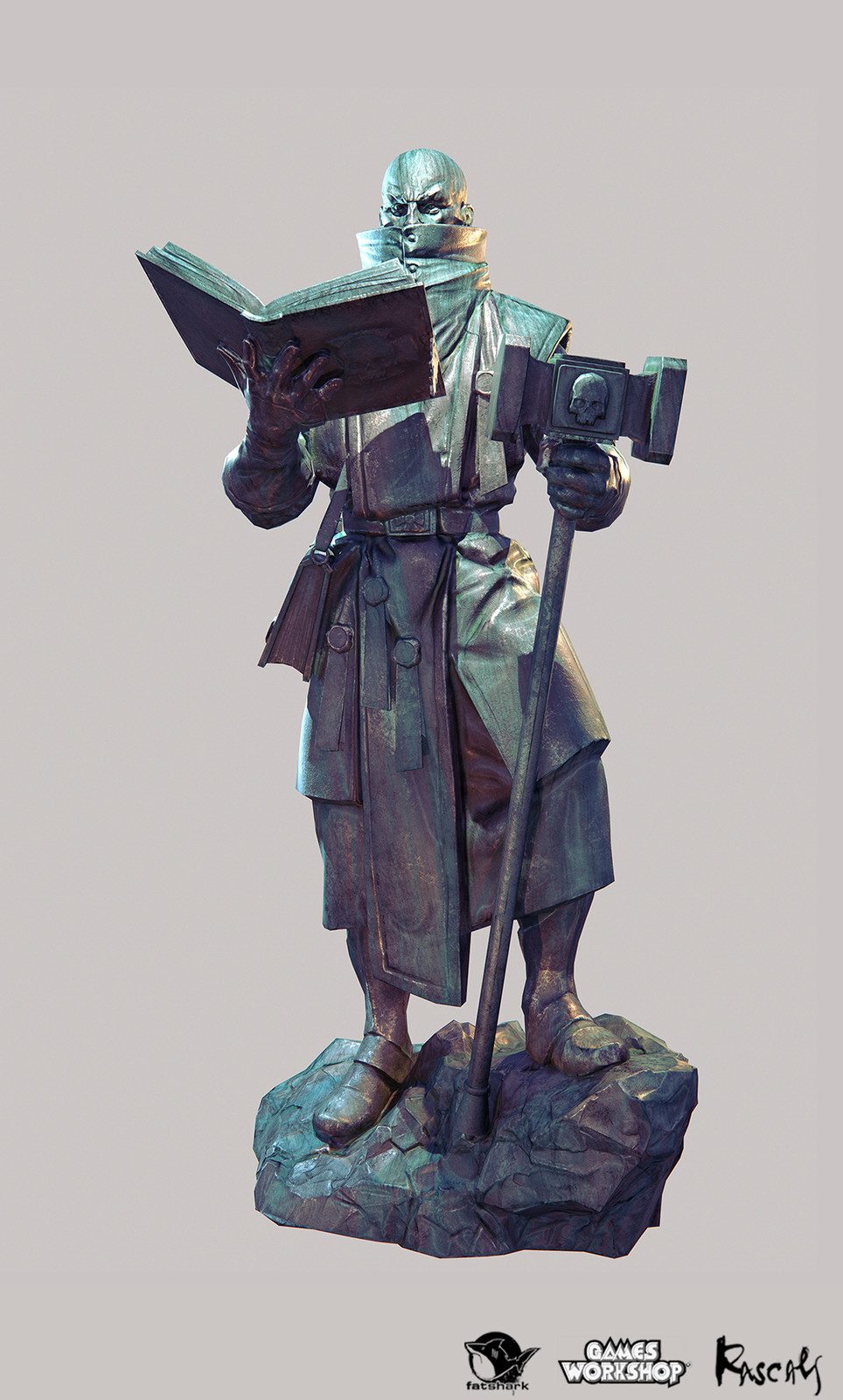 Rascals contributed to Fatshark's award-winning meelee action with a range of statues.