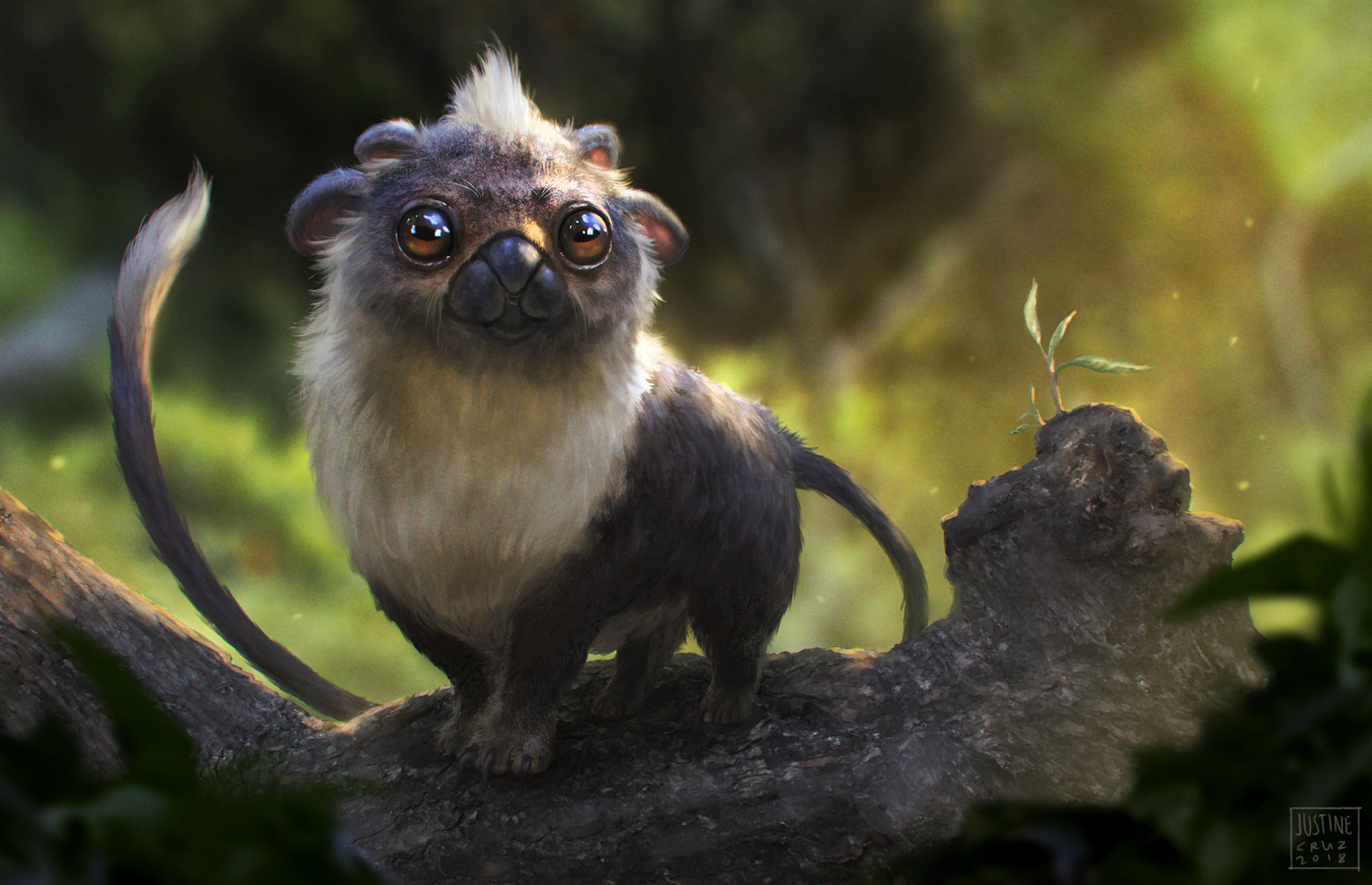 Artstation Suji Alien Pet Justine Cruz
