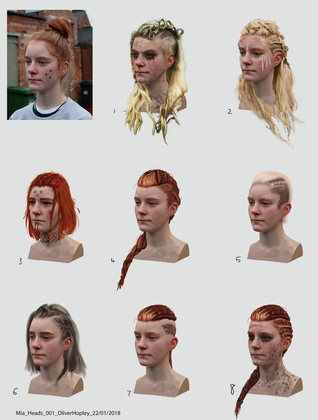 Head Explorations