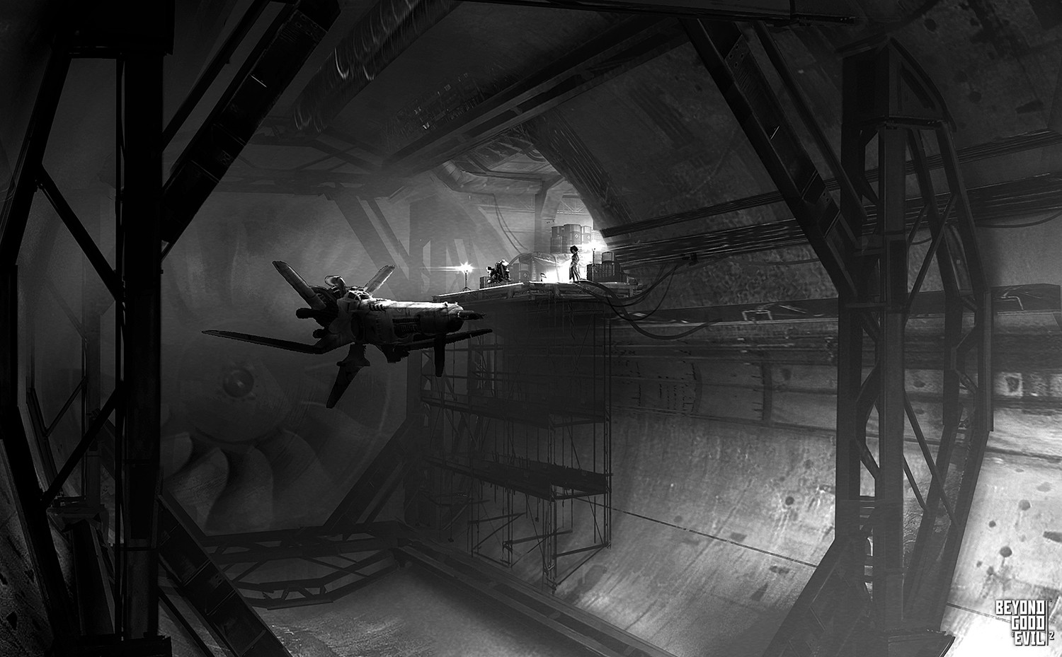 Pierre Bertin Architecte Pierre Bertin Beyond Good And Evil 2 Underground Temple