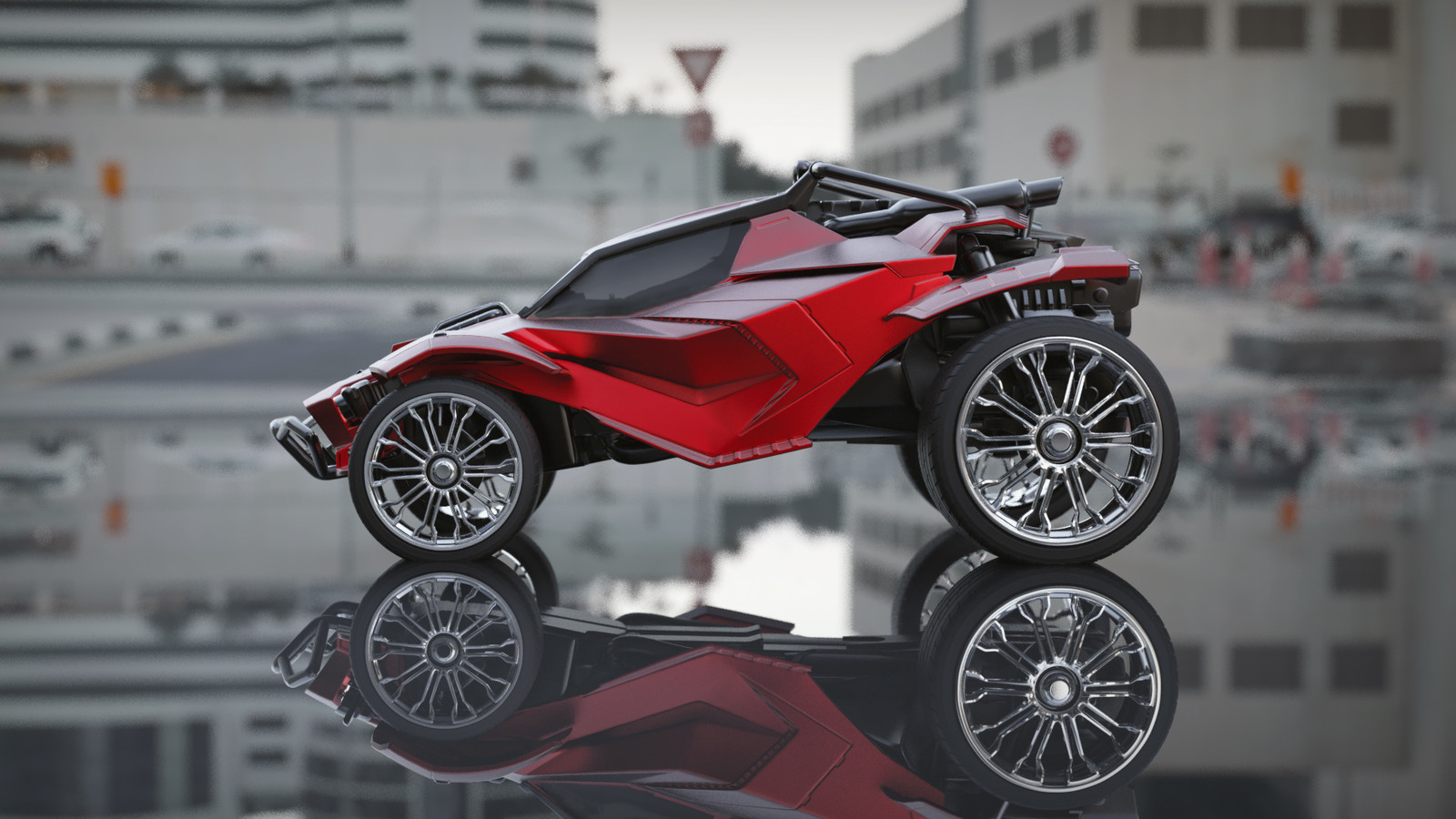 Max Poison Twinzer CG Render