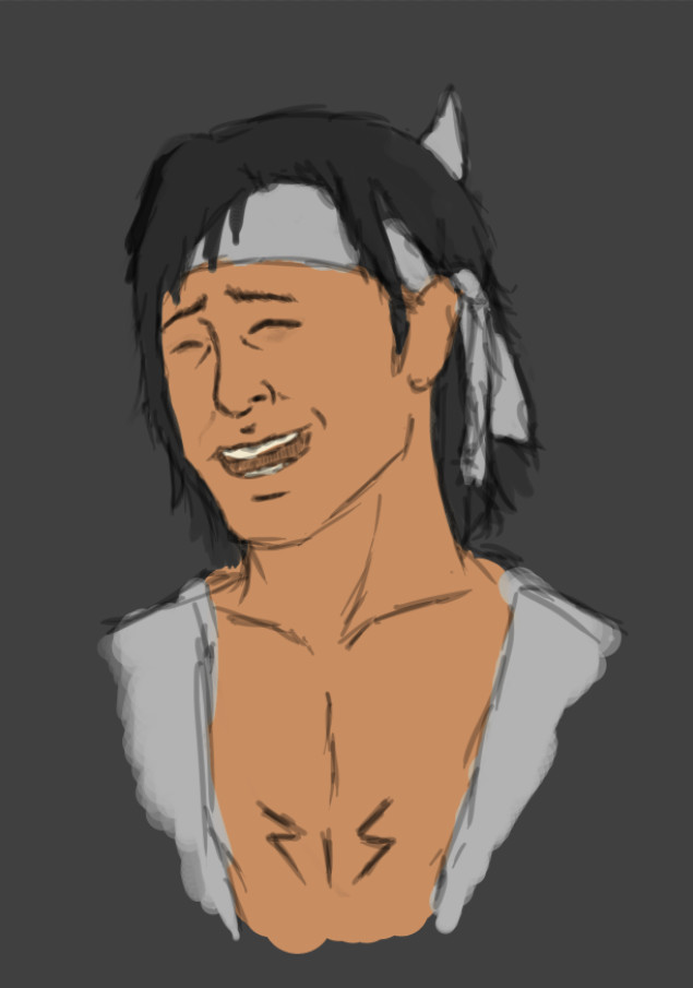 Vijay A A Wiro Sableng Headshot It's very messy but it's the basic when i do wolf/fox/dog headshots. vijay a a wiro sableng headshot