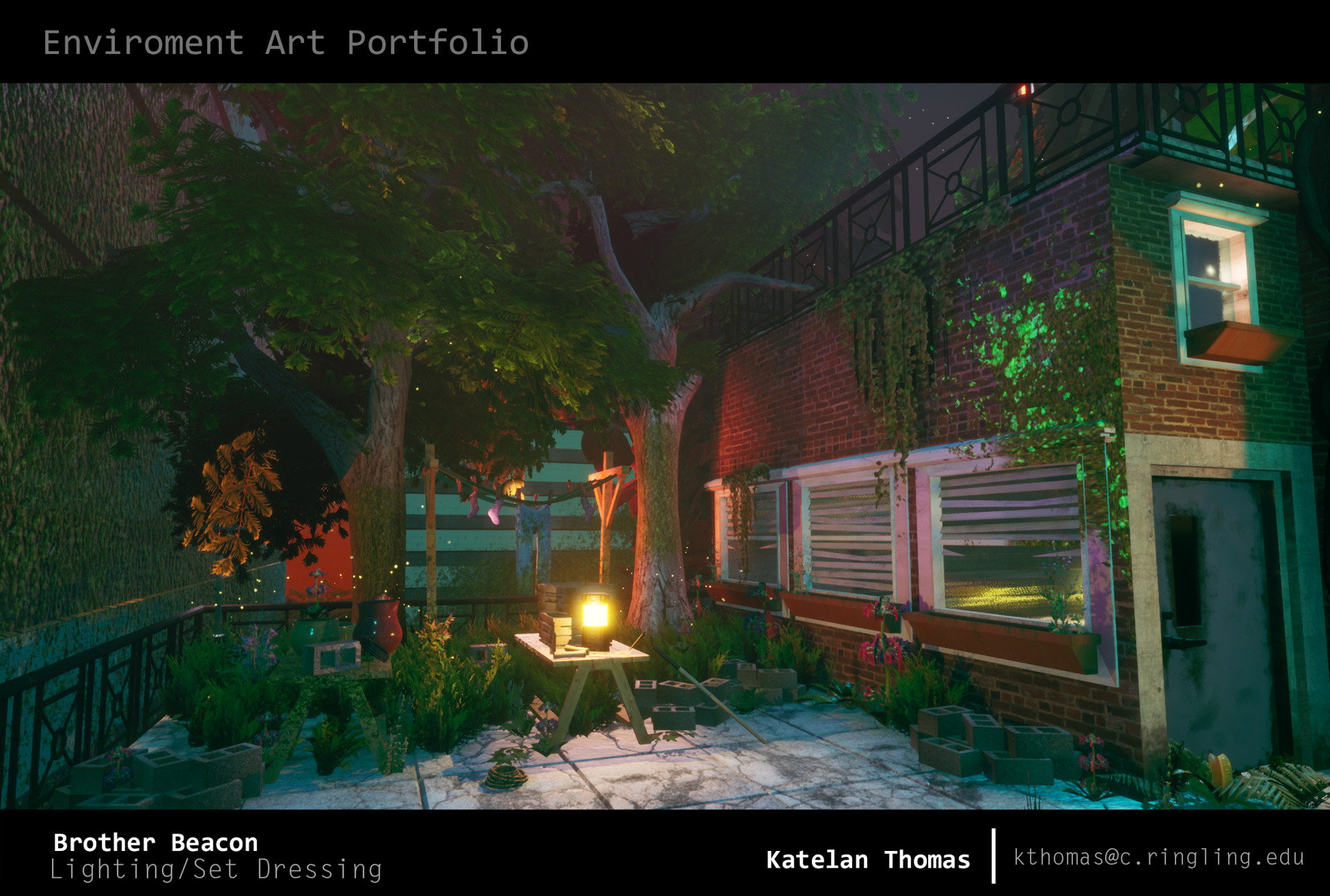 Artstation Brother Beacon Game Production Katelan Thomas