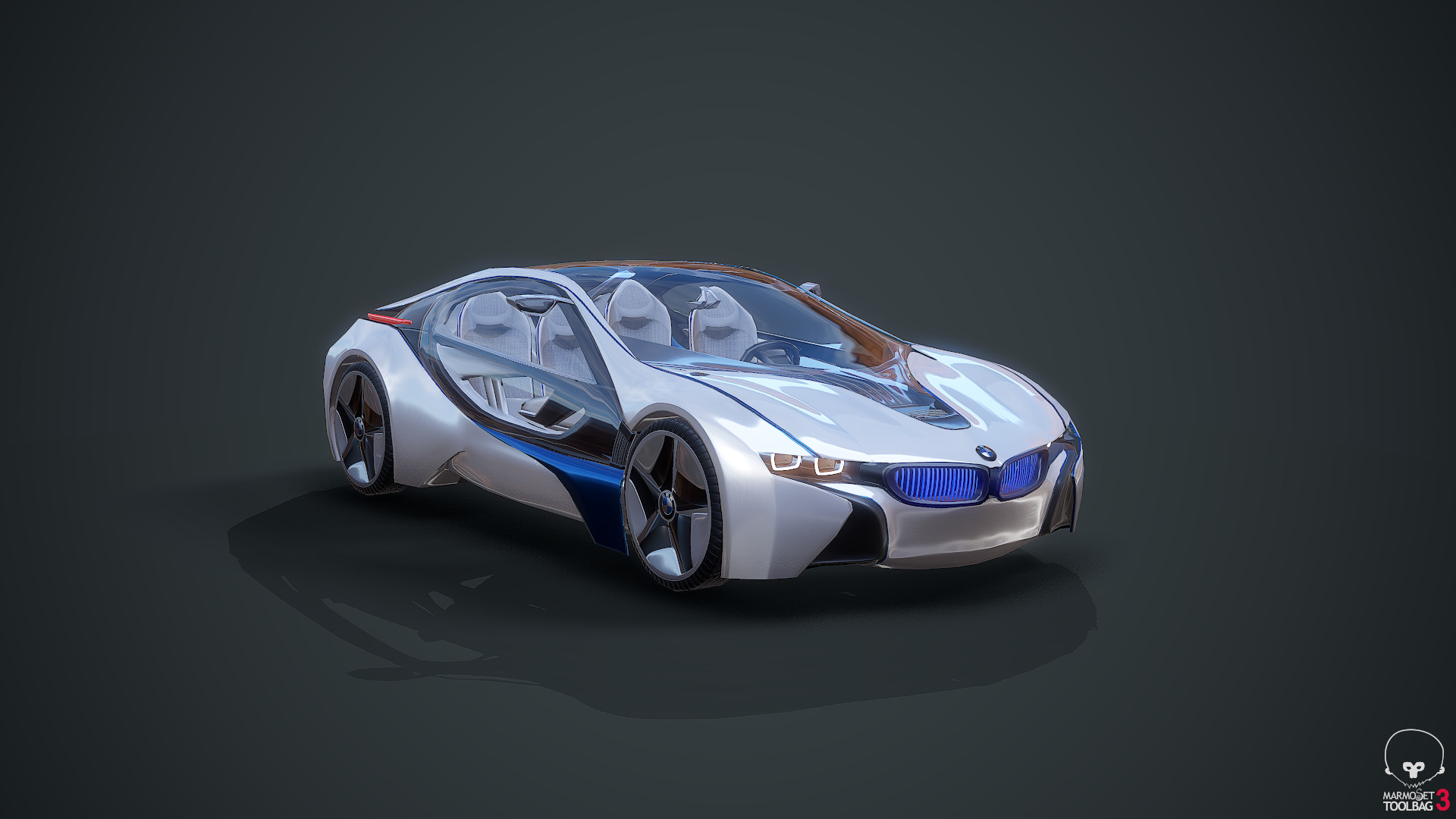 ArtStation - BMW i8 Vision Efficient Dynamics