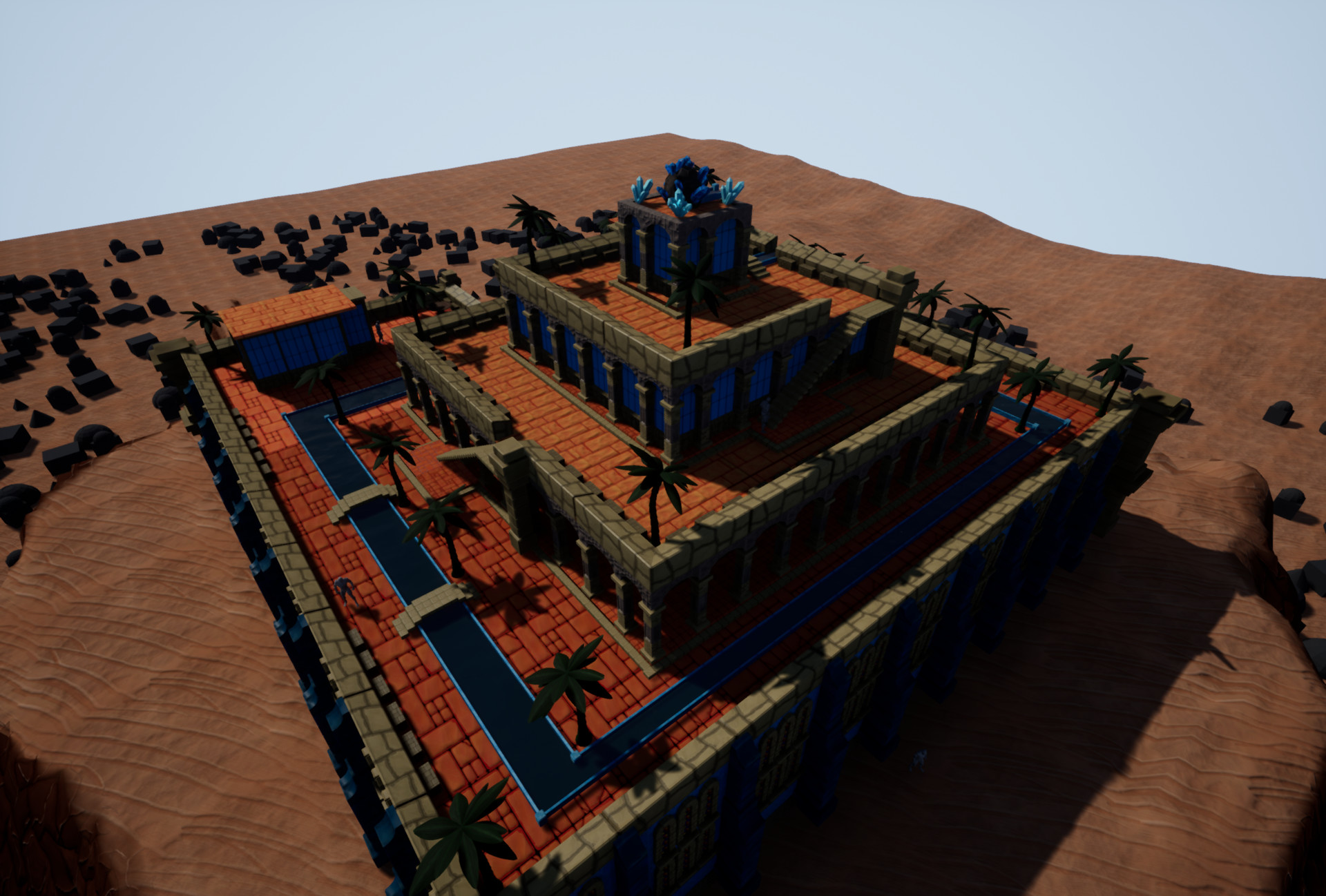 mesopotamian ziggurat minecraft