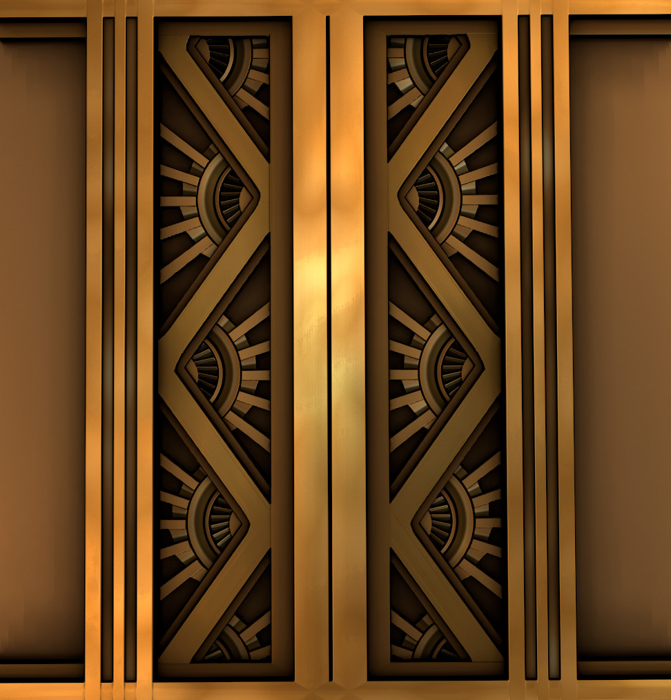 ArtStation Art Deco Detail