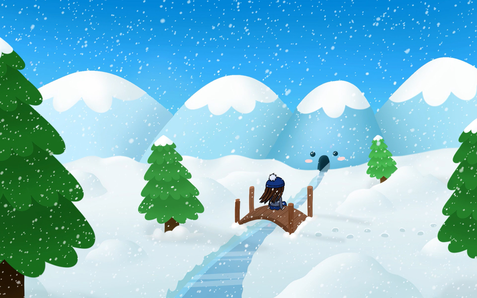 ArtStation - Animated Winter Landscape