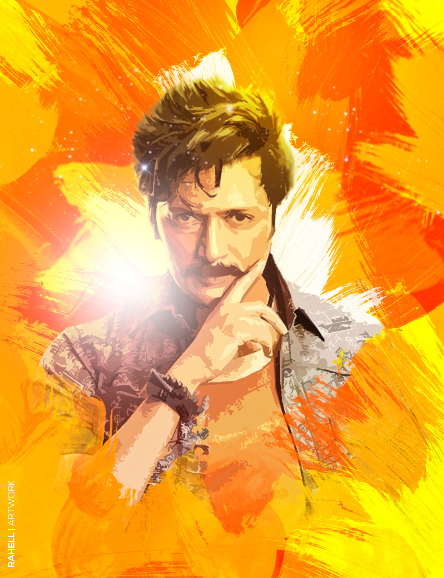 Rahell Artwork Mauli Digital Painting Rahell Artwork