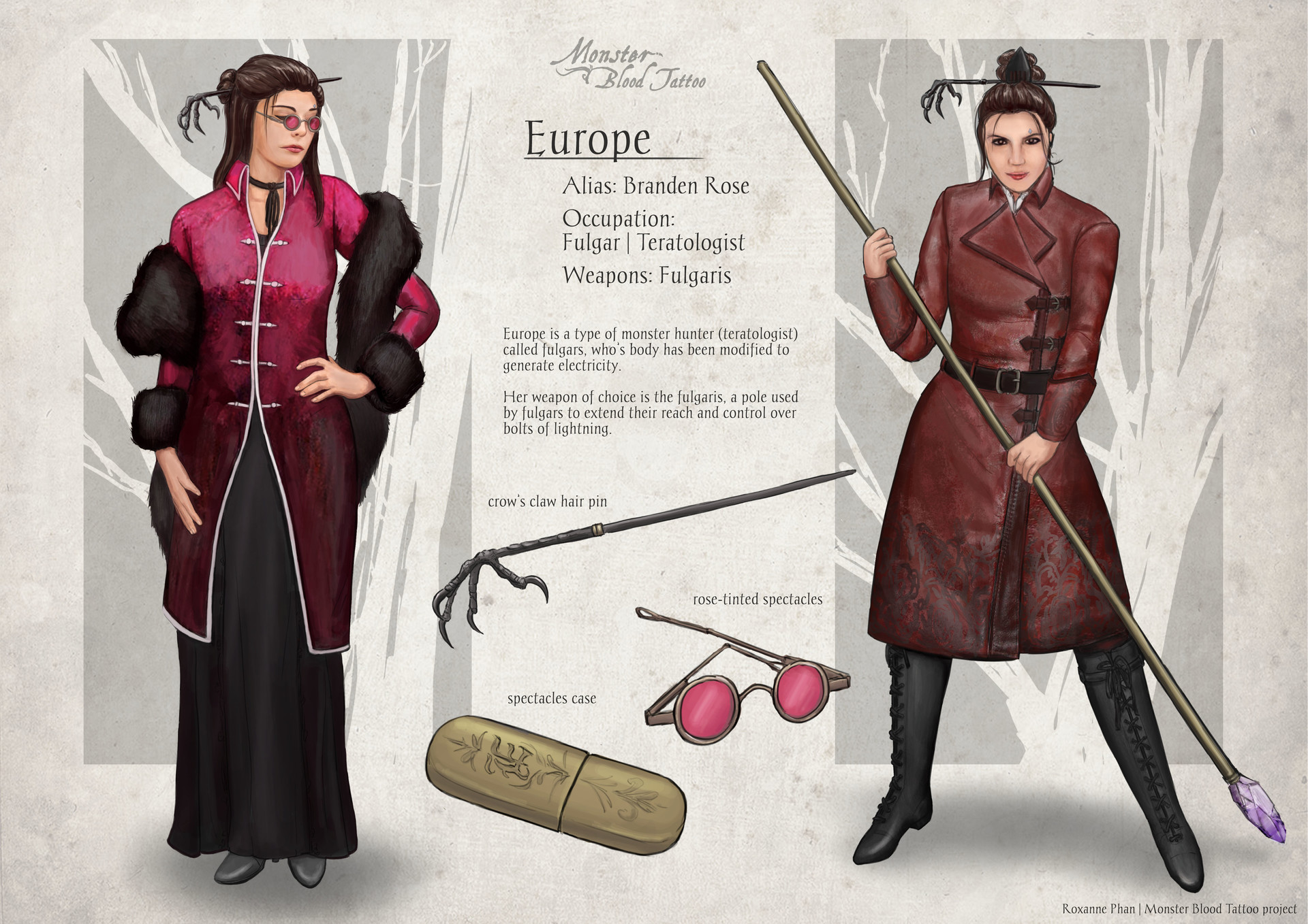 Artstation Monster Blood Tattoo Roxanne Phan