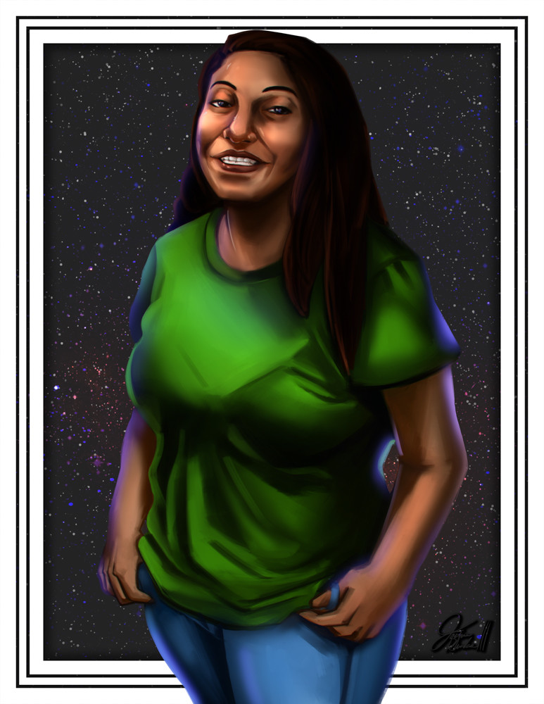 ArtStation - Commissioned portrait