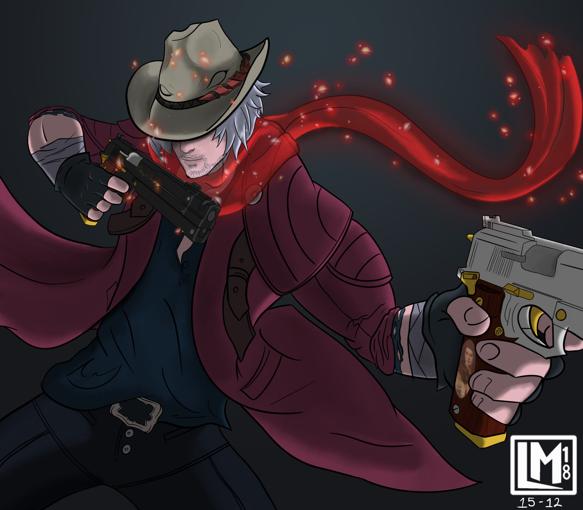 Devil May Cry 5 - Dante with Faust hat by Just-Kisek on DeviantArt