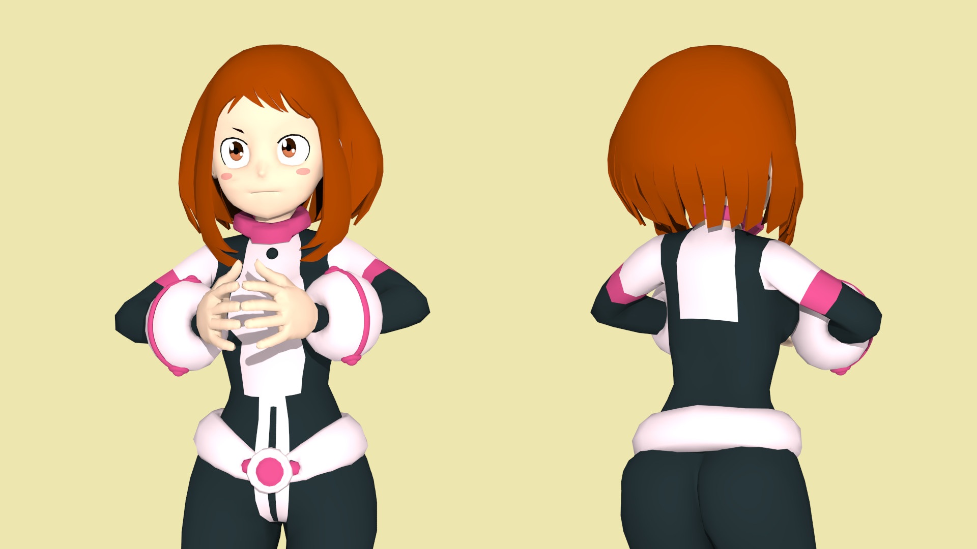 Artstation Ochako Uraraka Lea Mimouni