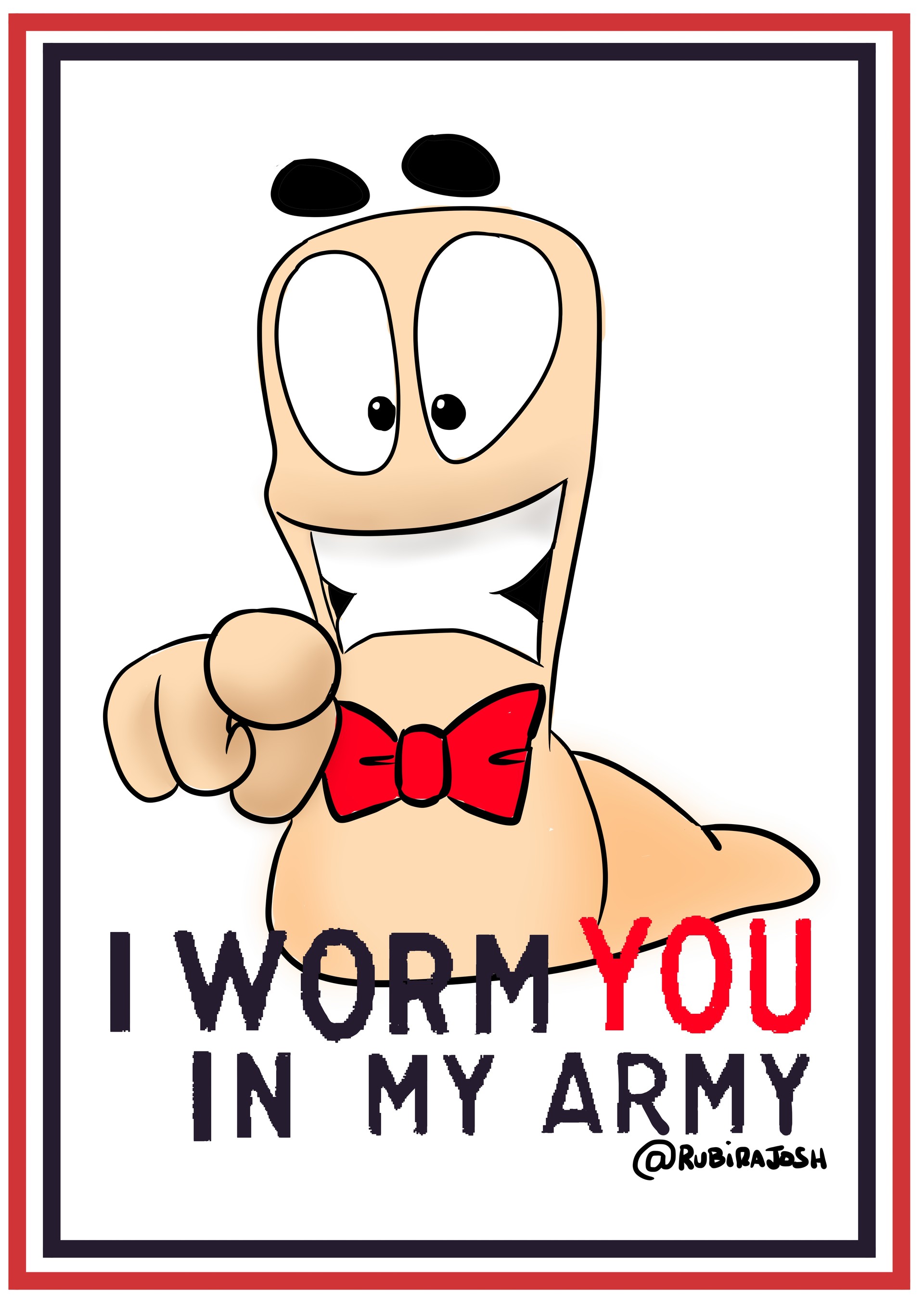 Joseph Rubira I Worm You 2018 Digital Art