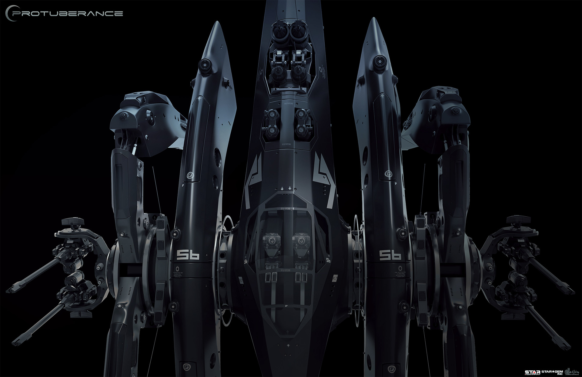 Oshanin Dmitriy Concept Spaceship For Star Conflict