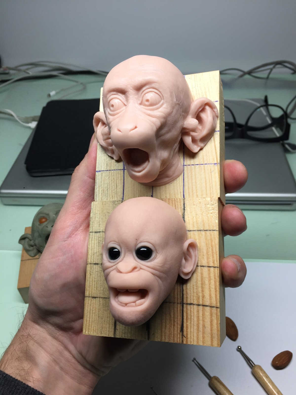 Monkeys super sculpy