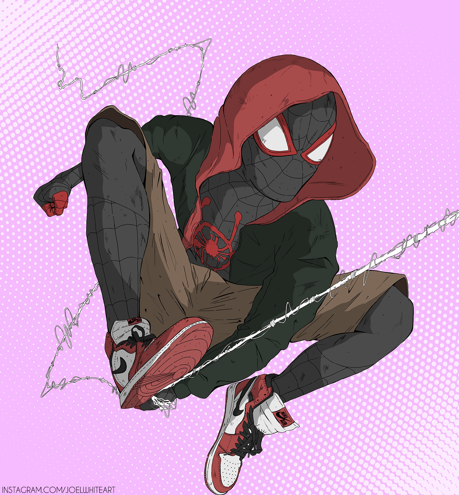 Artstation Miles Morales Into The Spider Verse Joel White Download files and build them with your 3d printer, laser cutter, or cnc. into the spider verse joel white