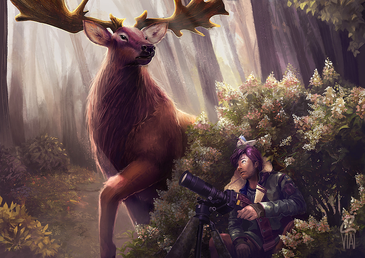 ArtStation - Irish Elk