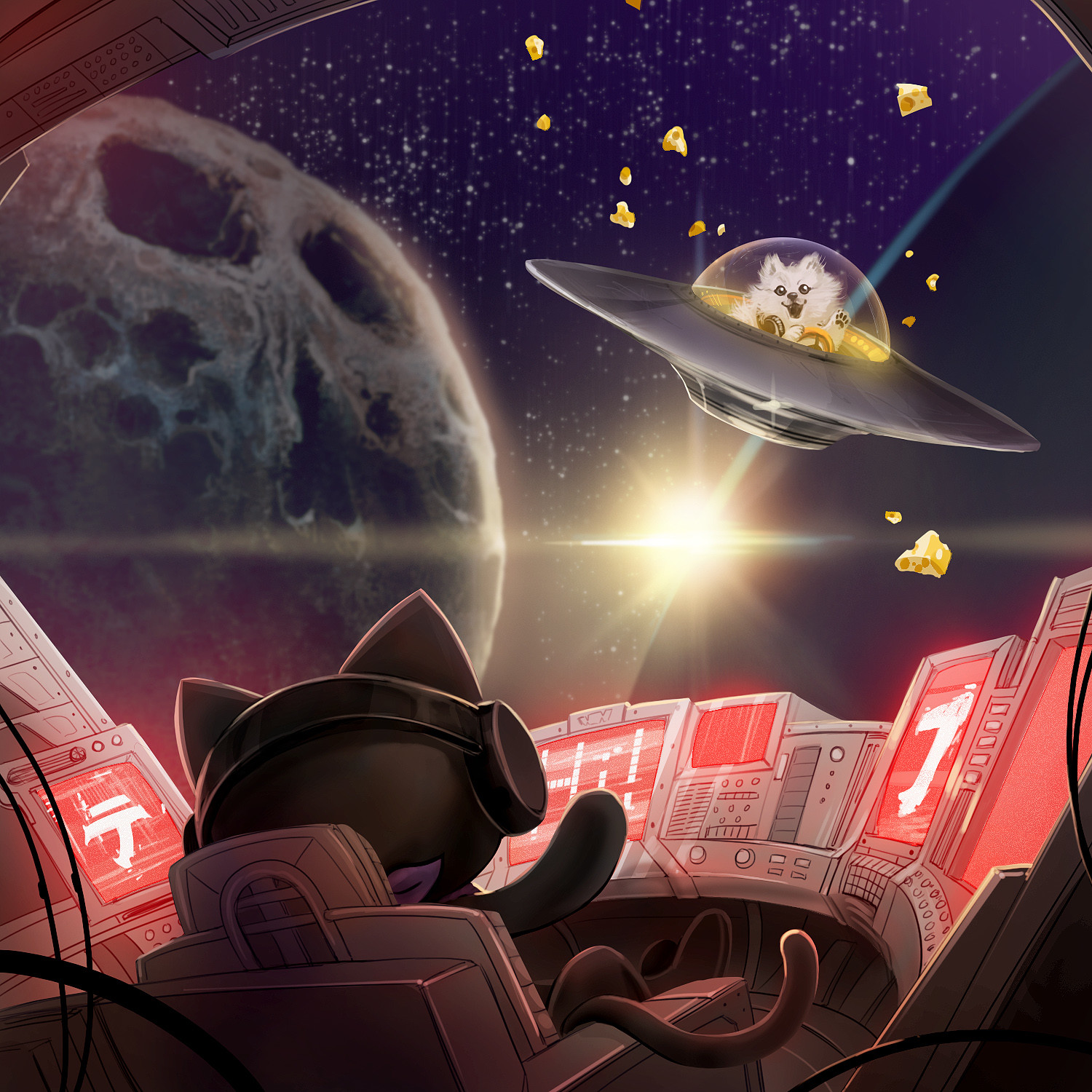 ArtStation - Monstercat Recaps 43-49, image size:1500x1500