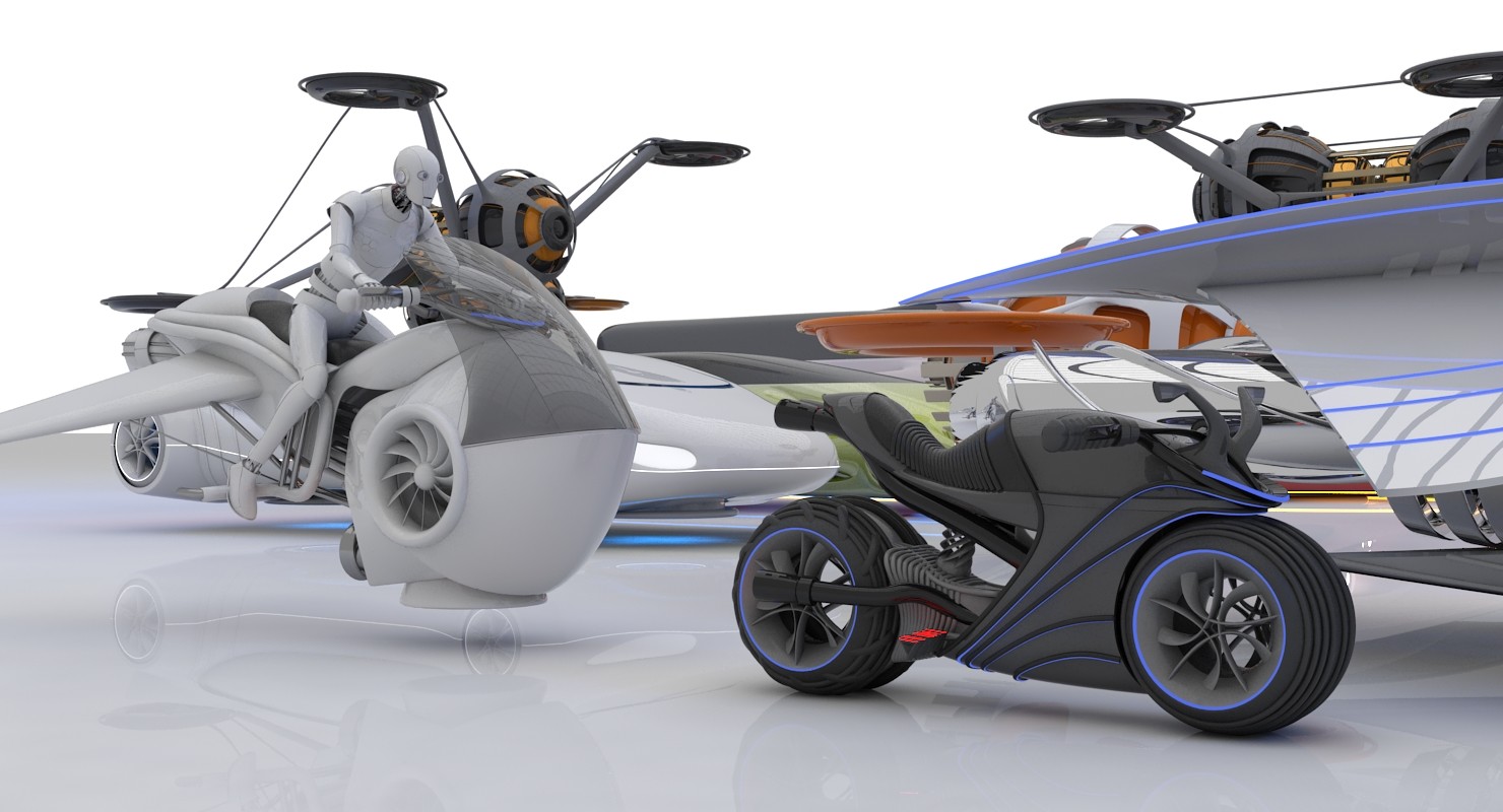 Futuristic Transportation Vehicles