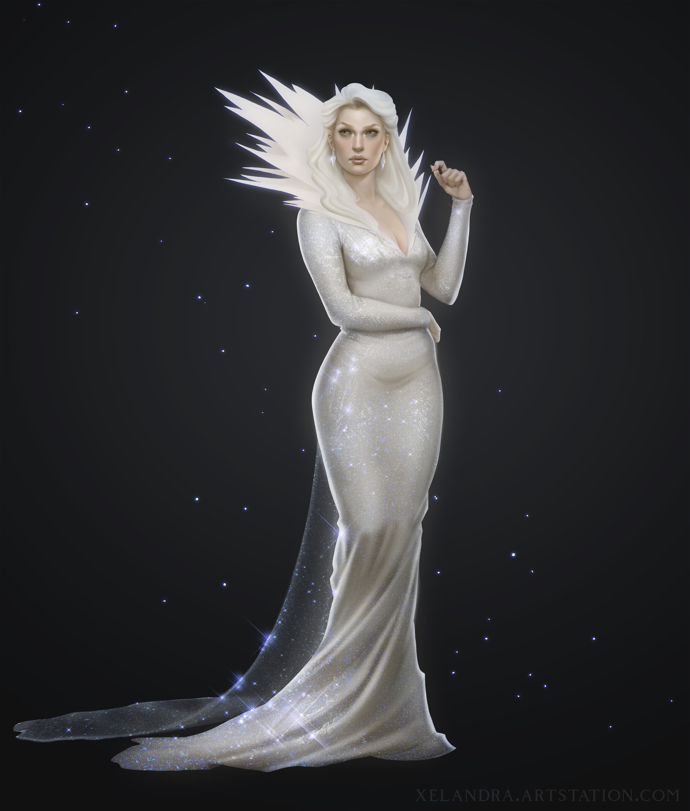 Frost Queen Character Concept