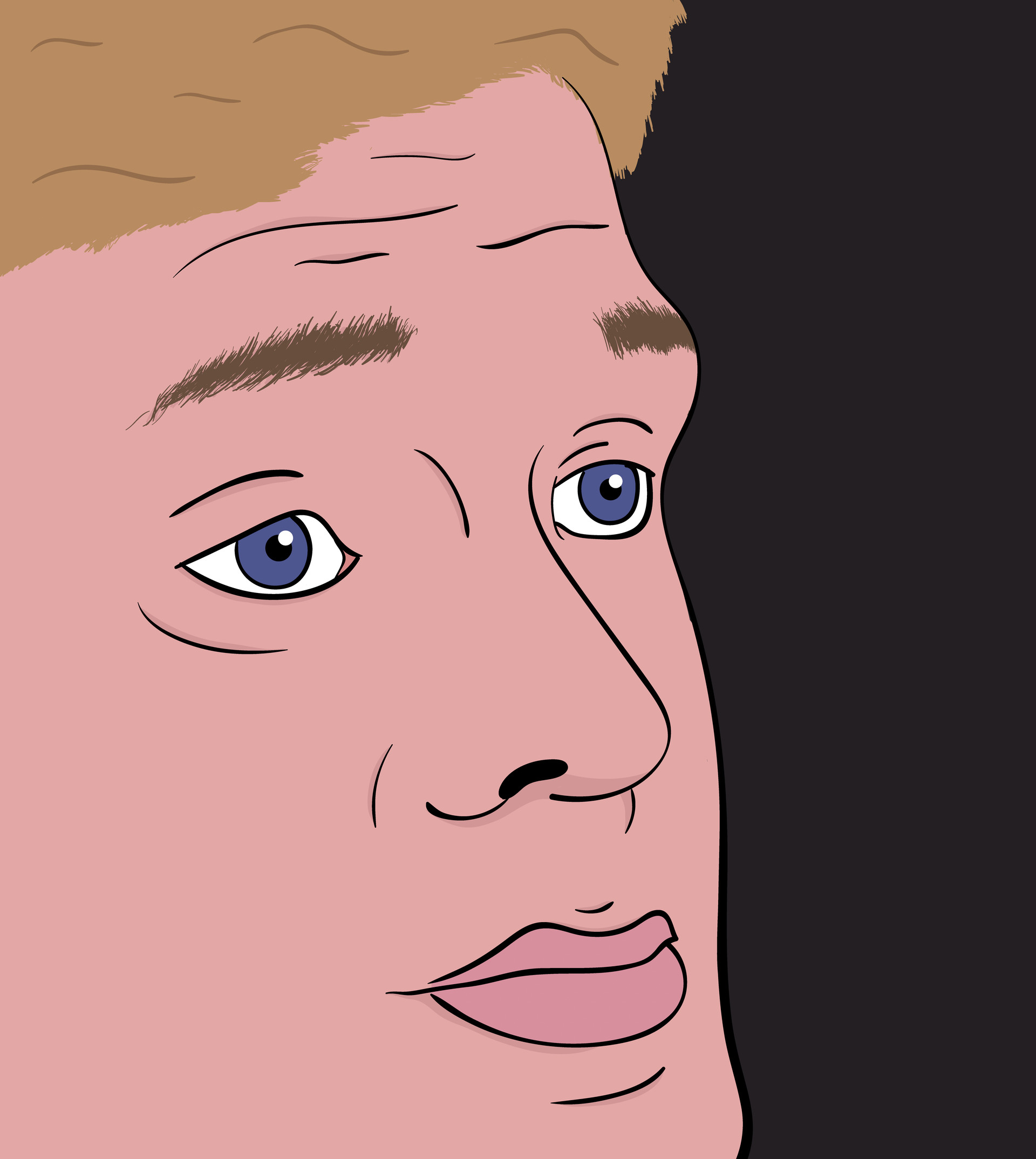 Dale Meyers Drew Scanlon Blinking Meme