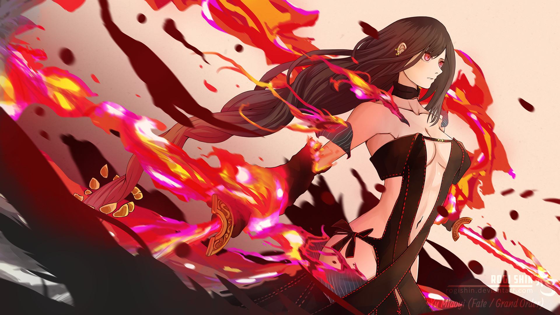Artstation Consort Yu Fate Grand Order Rogi Shin