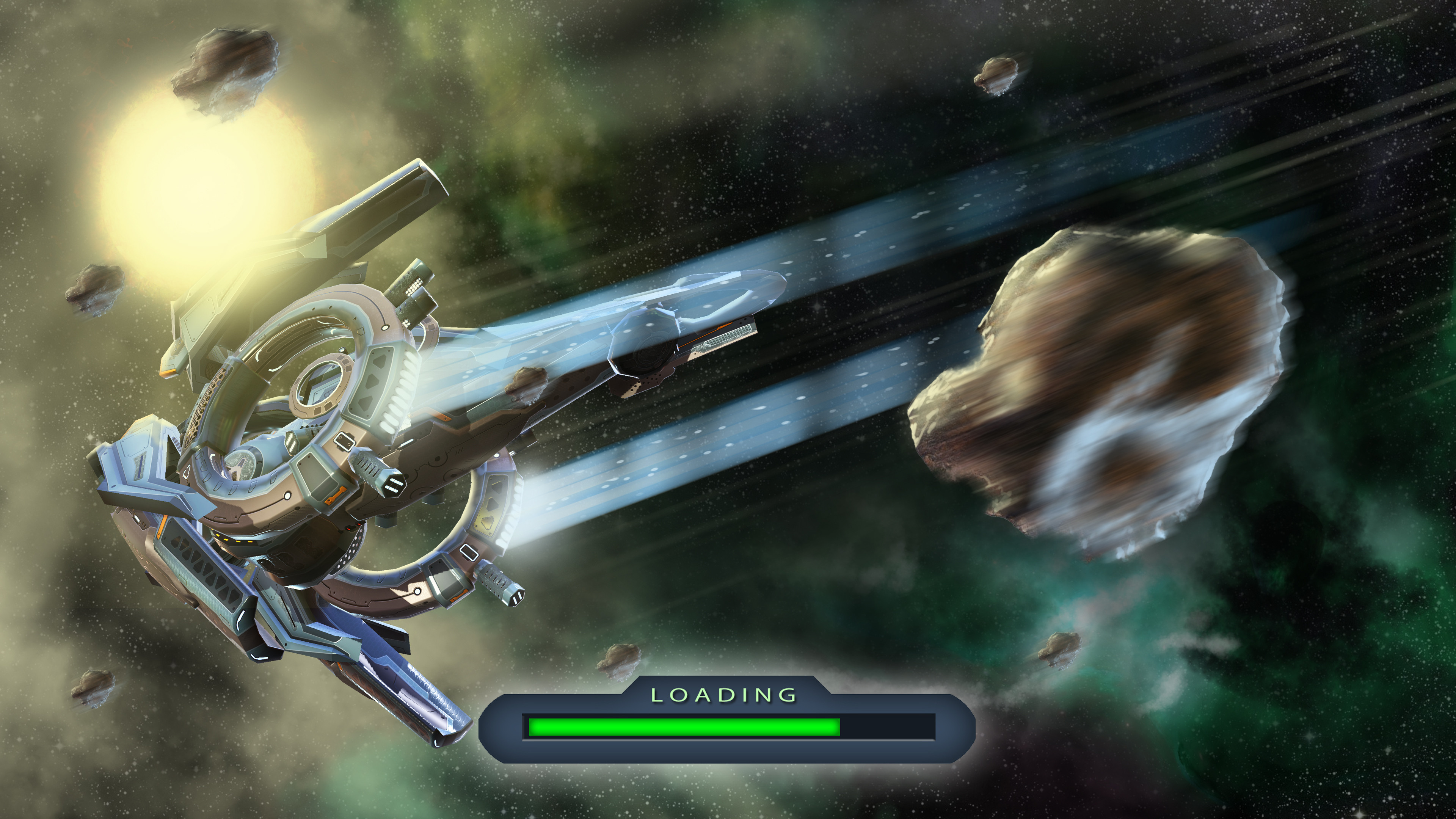 Loading screen ilustration. 