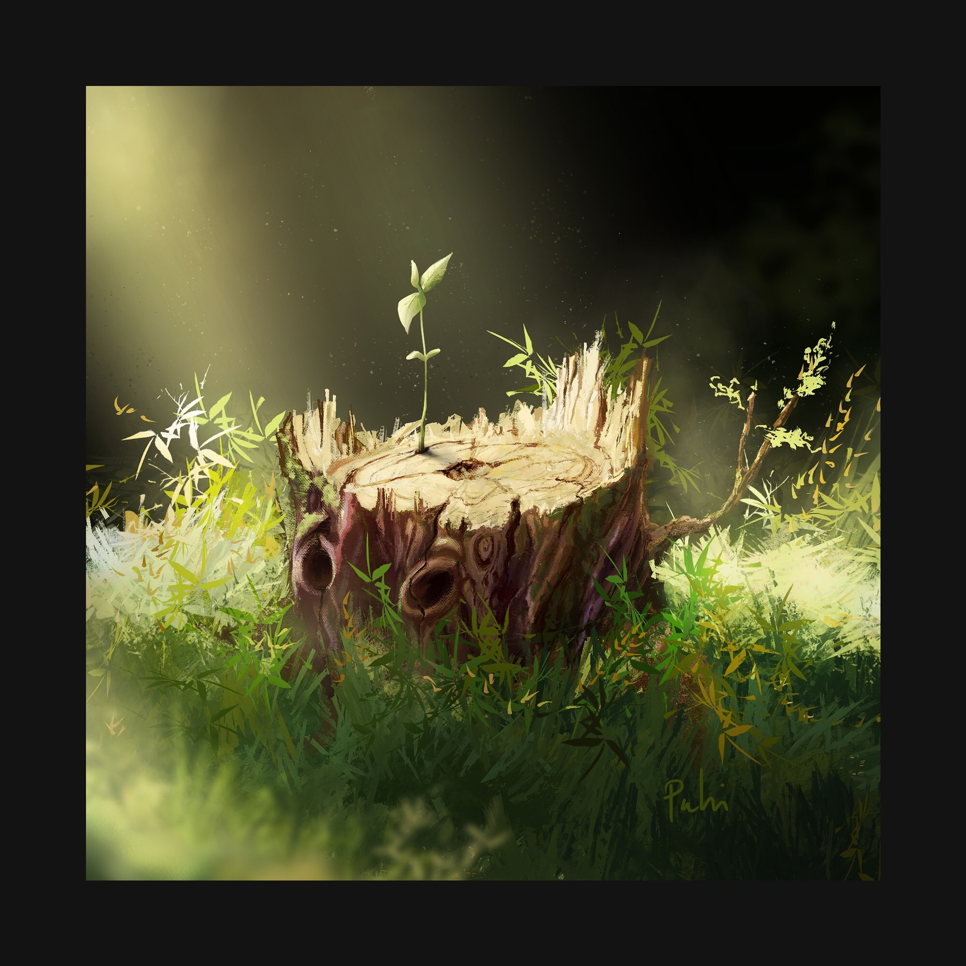 ArtStation - Old tree