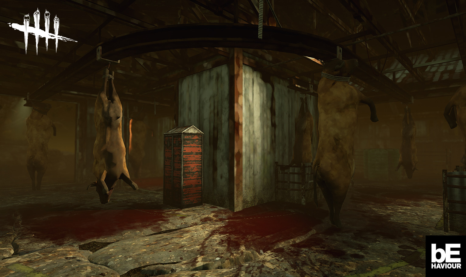 Artstation The Slaughterhouse Dead By Daylight From Rancid Abattoir Map Inside Coldwind Farm Theme Pascal Quintin