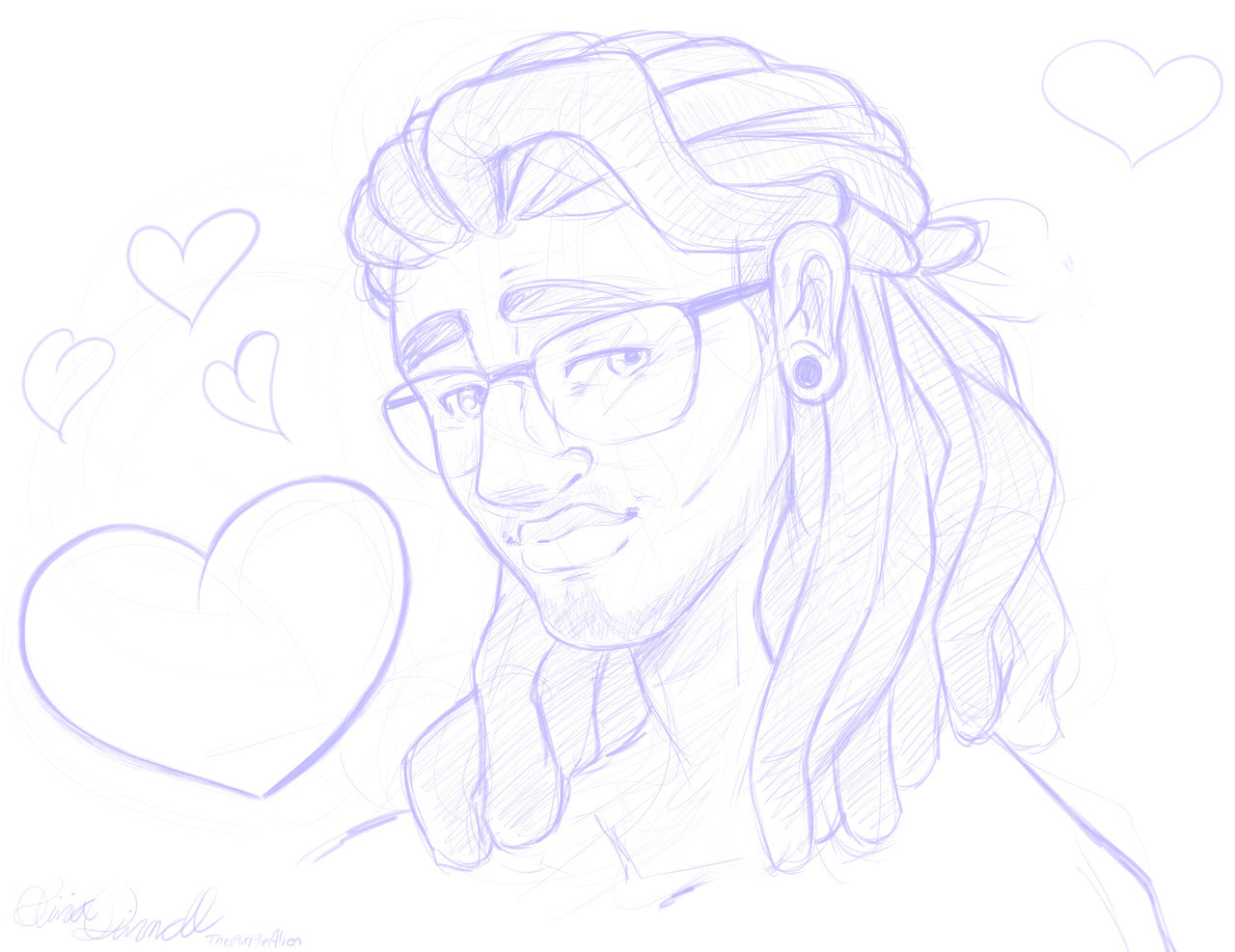 Artstation Dream Daddy Mat Cool Dad Sella Cat Luniscia